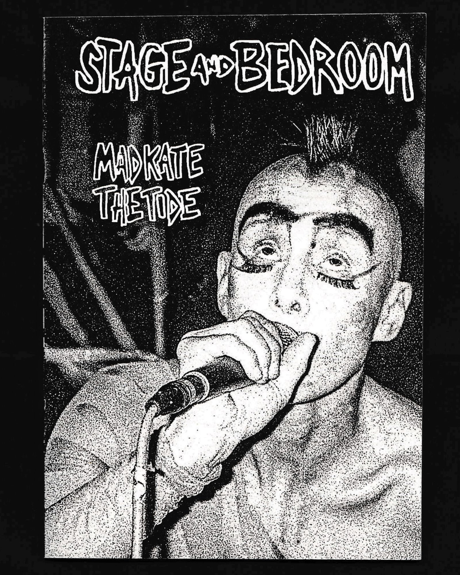 Stage and Bedroom - Mad Kate The Tide (2025) - zine by Aimé Dabbadie