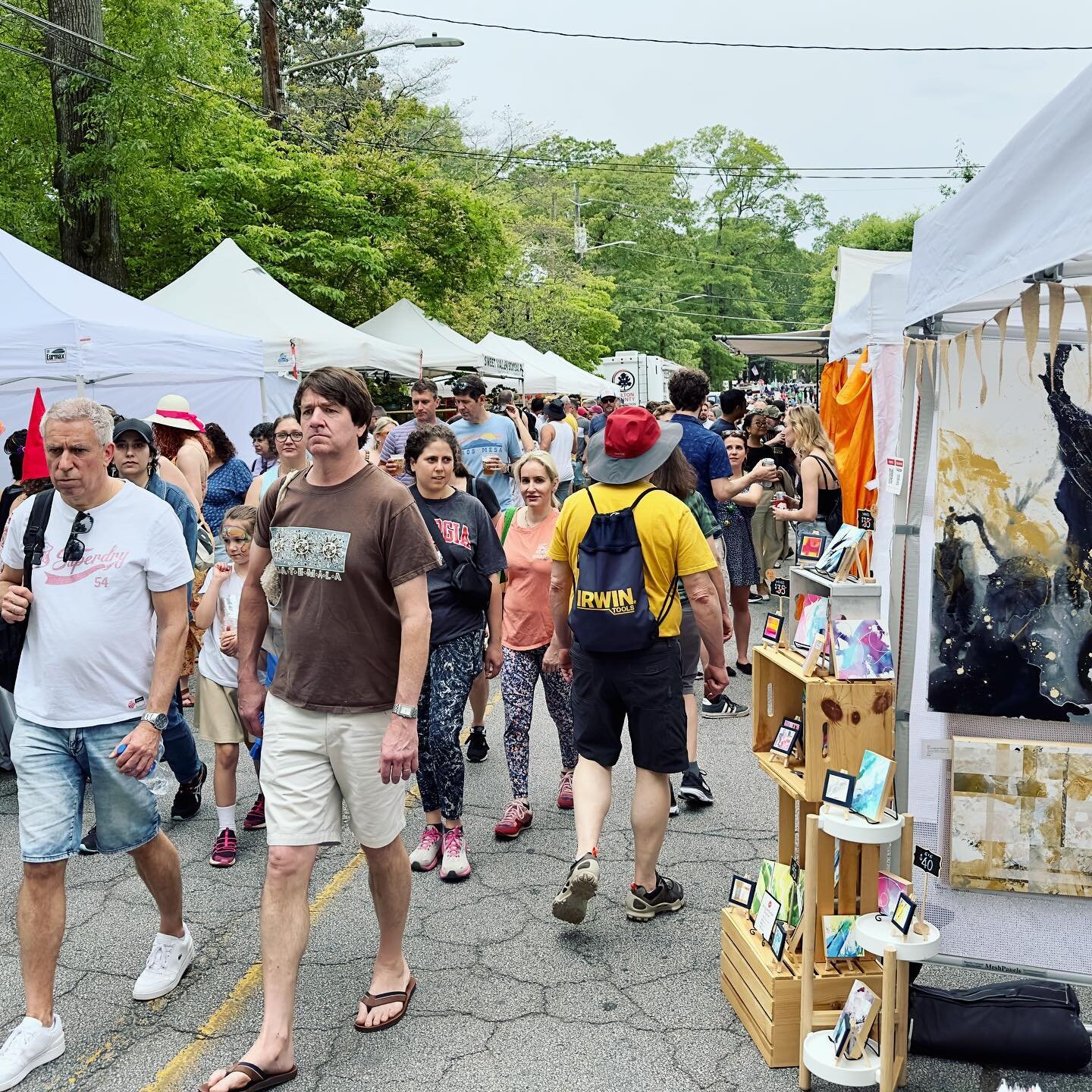 𝙏𝙃𝘼𝙉𝙆 𝙔𝙊𝙐 to everyone who came out! What a fantastic festival! 

Inman Park Festival has always been a favorite for me, and this time it was great to be a part of it, too.

𝑺𝒆𝒆 𝒚𝒐𝒖 𝒊𝒏 𝑫𝒆𝒄𝒂𝒕𝒖𝒓 𝒕𝒉𝒊𝒔 𝒘𝒆𝒆𝒌𝒆𝒏𝒅!

𝘿𝙀𝘾𝘼?