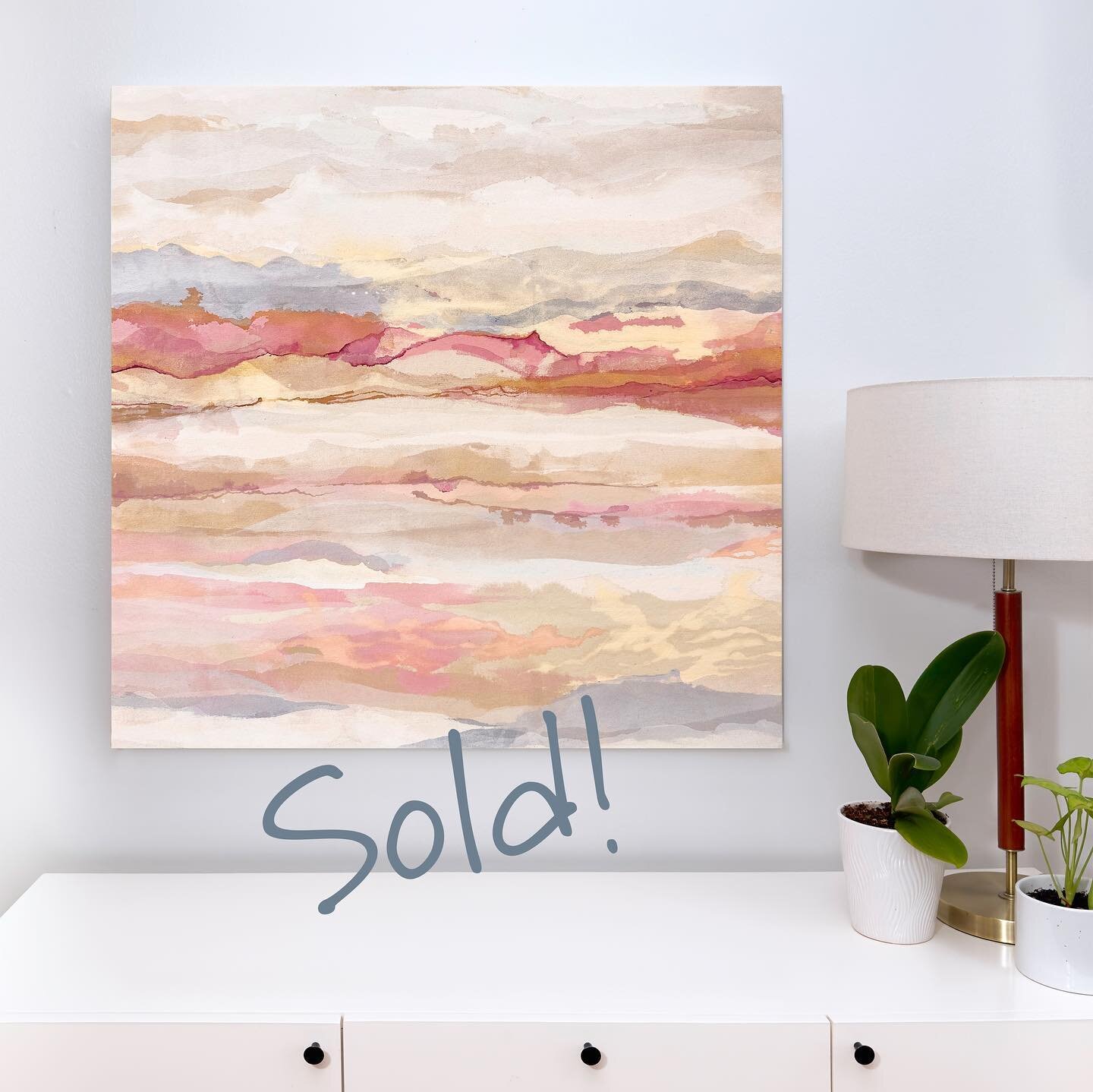 𝙅𝙪𝙨𝙩 𝘽𝙧𝙚𝙖𝙩𝙝𝙚 found a new home this week! I hope she brings peace and calm to all who see her. 💕🙏🏻

I&rsquo;ll share a pic of her in her new home soon!

👉For more of my work, visit the link in my profile.

#putadotonit🔴 
#interiordesig