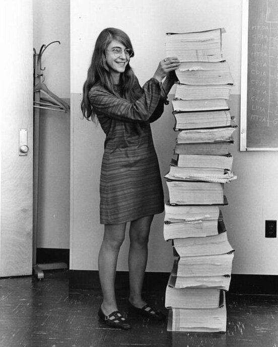 Welcome to our #womensupportingwomen Series! As a female owned business, we want to highlight other inspirational women out there! First up - Margaret Hamilton. ⠀⠀⠀⠀⠀⠀⠀⠀⠀
⠀⠀⠀⠀⠀⠀⠀⠀⠀
Margaret Hamilton is a notable female coder who was the lead software