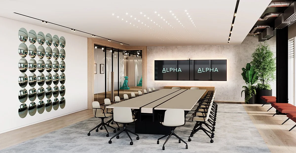 Alpha Group, The Point, Paddington Basin, London — Design With Narrative