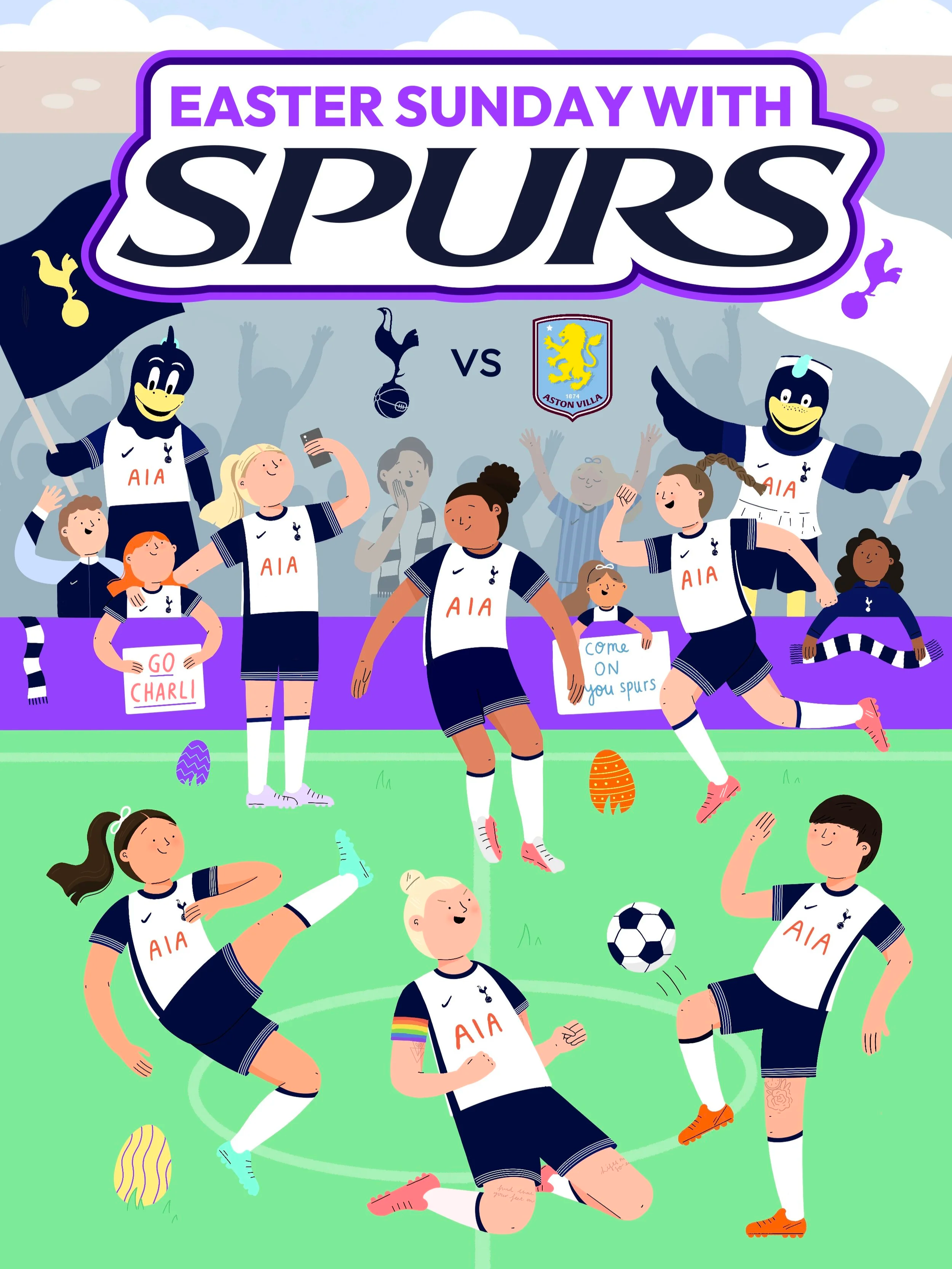 Easter Sunday with Spurs