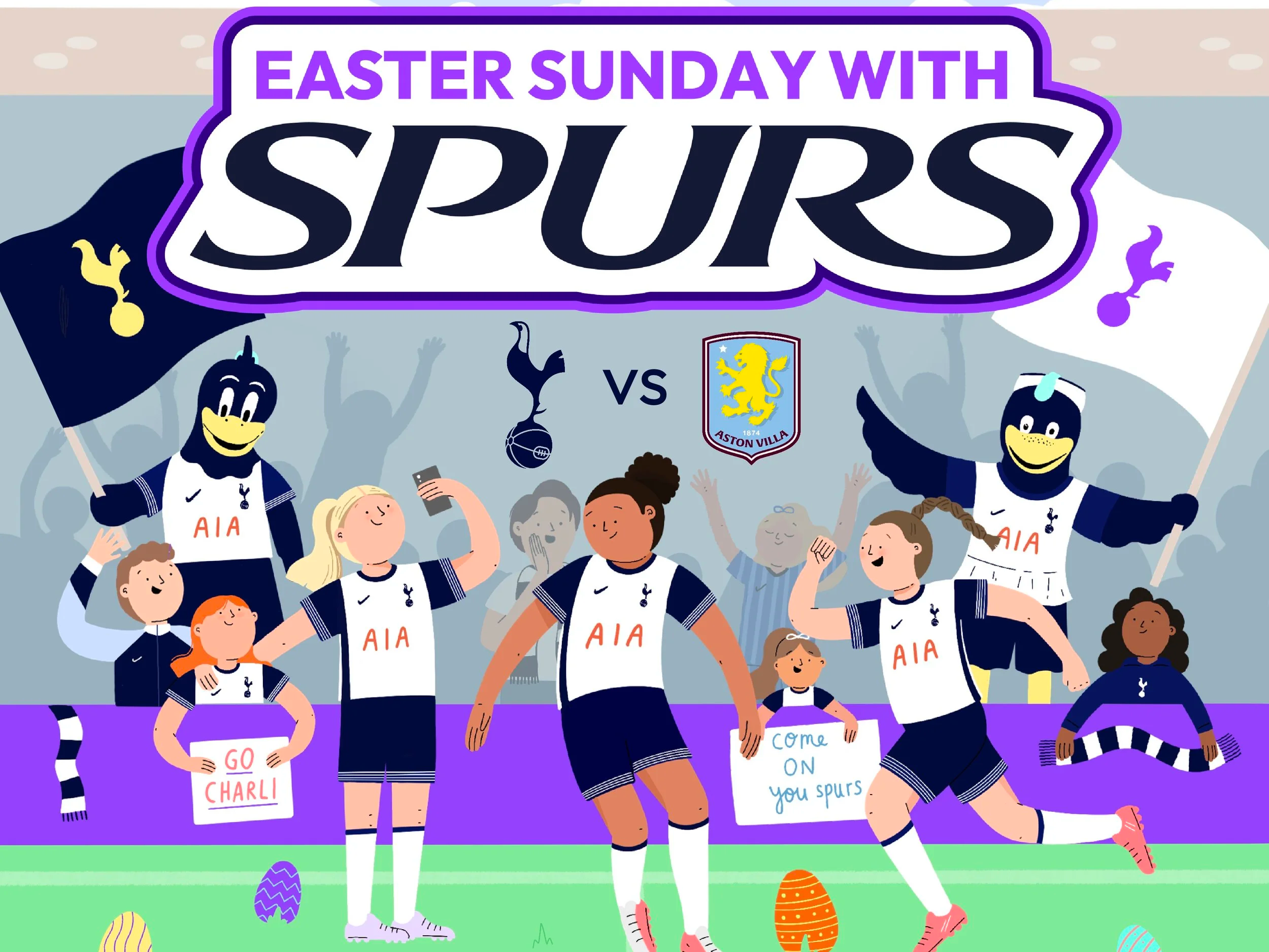 Easter Sunday with Spurs