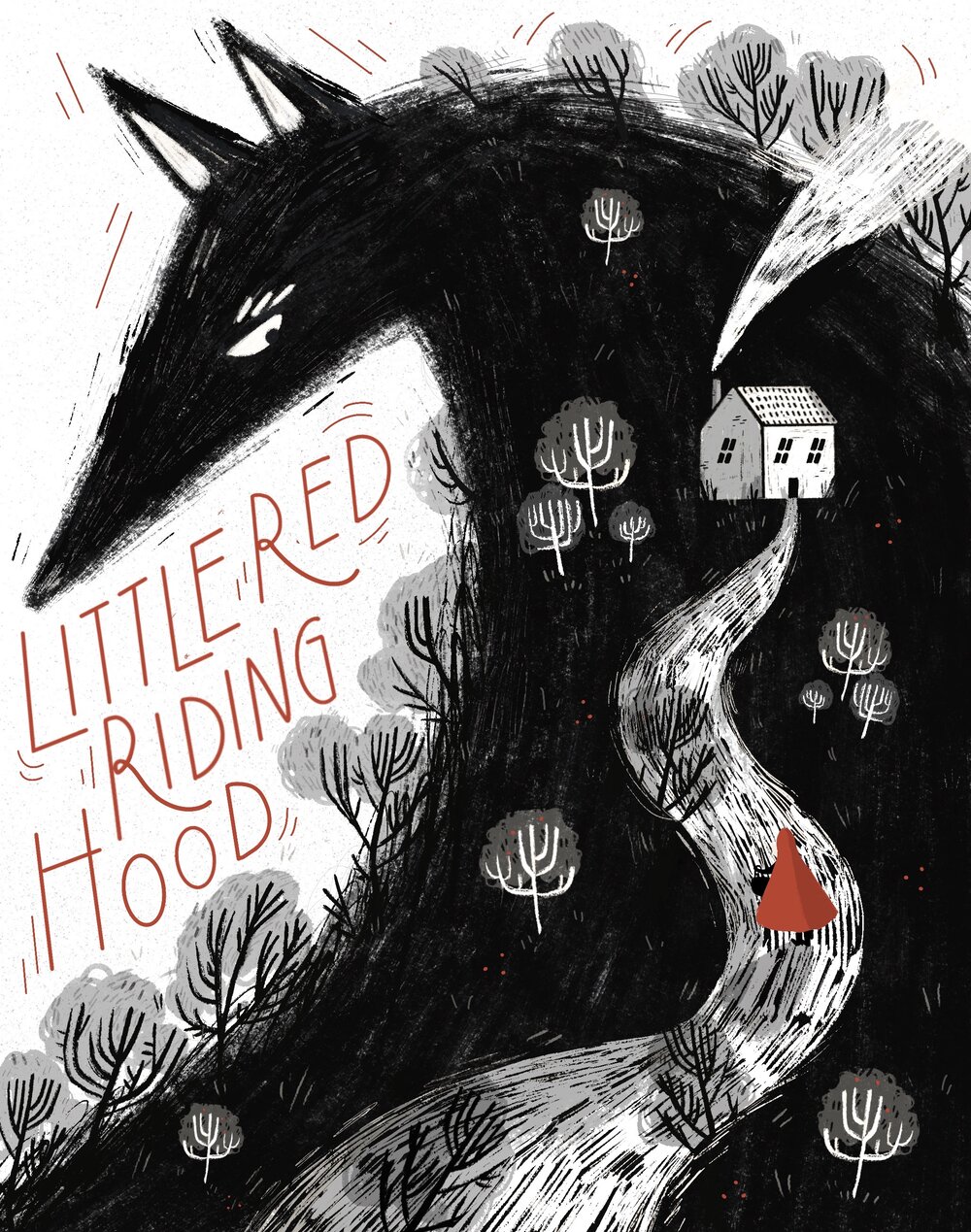 Little Red Riding Hood Book Cover Lizzie Knott