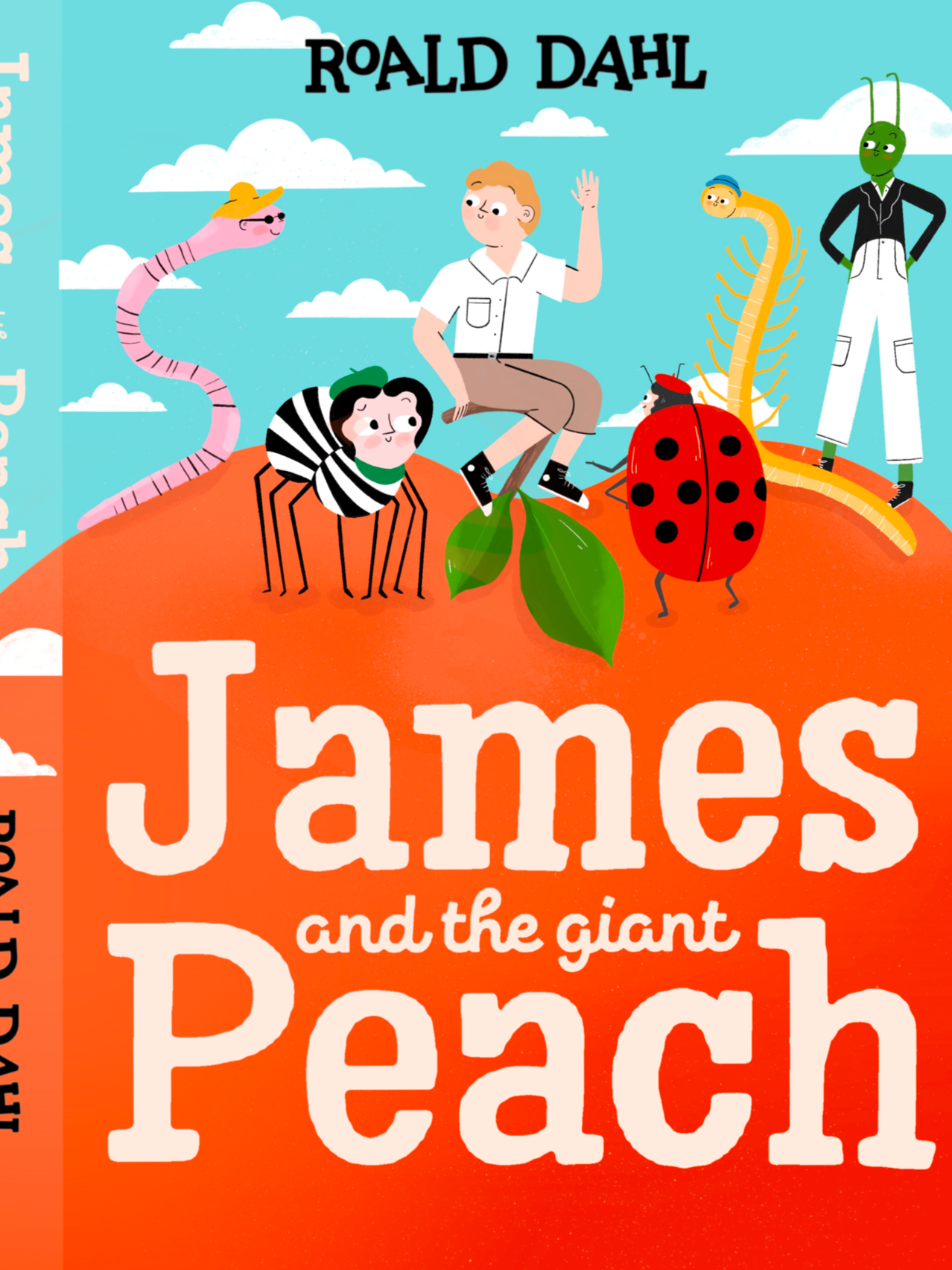 James and the Giant Peach Book Cover