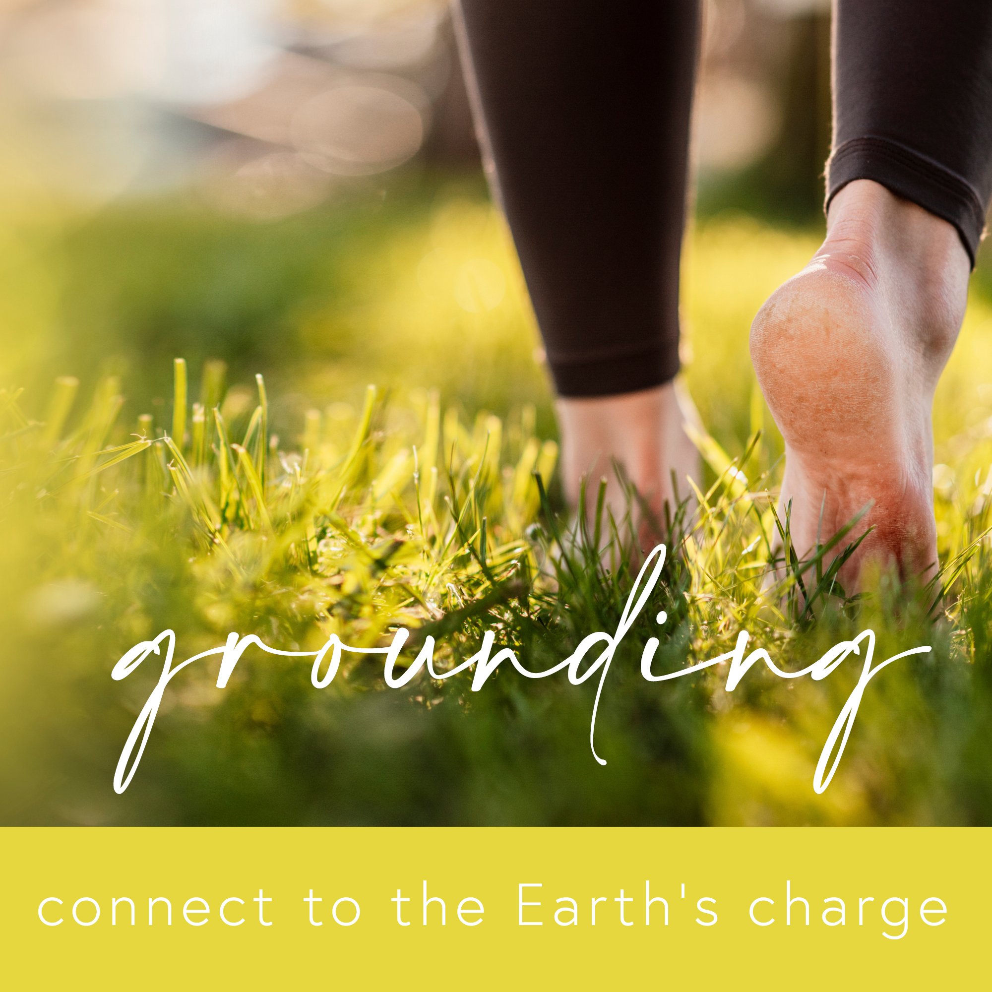 Kick those shoes off! One of the most powerful and free things you can do for your health is walking outside barefoot! 🙌 This is called grounding. When your bare feet and skin touches the Earth, it connects you to the Earth's electric charge and imp