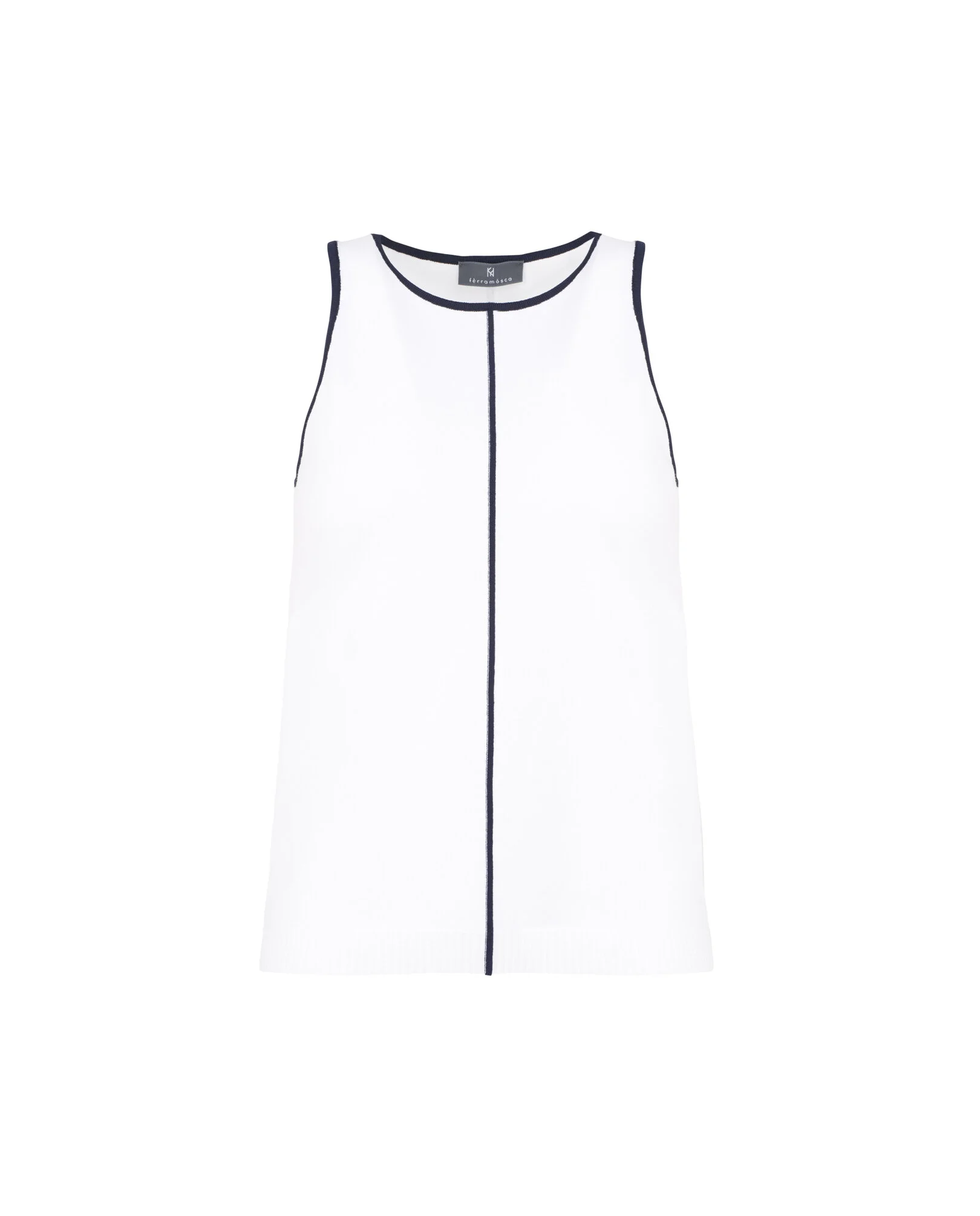 Logo Sleeveless Top