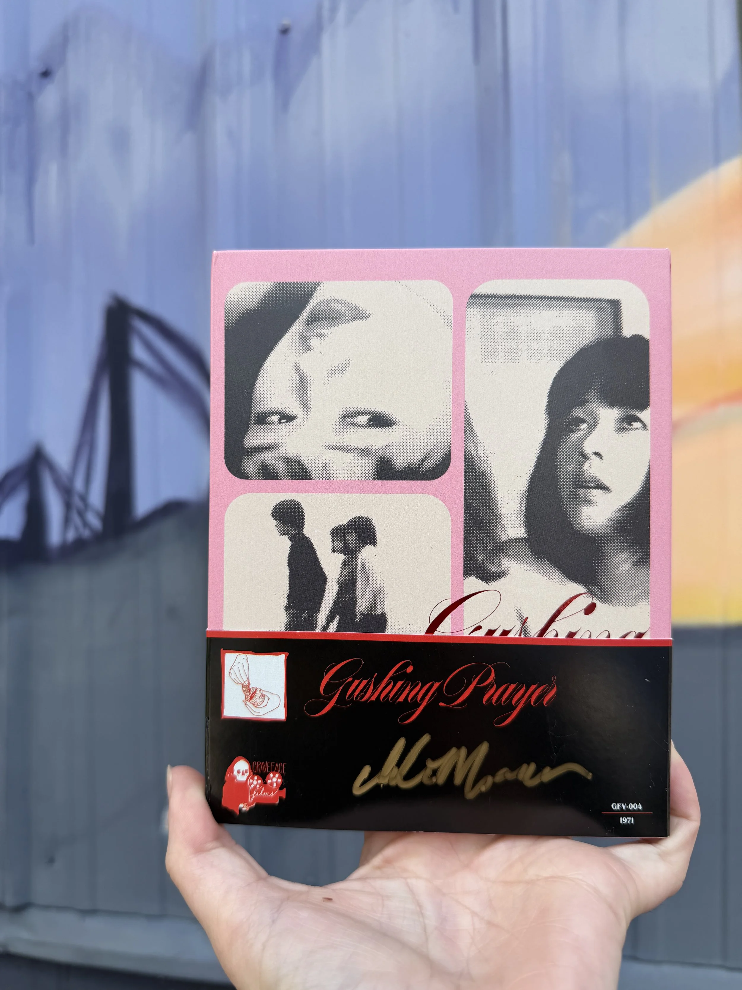 Gushing Prayer (1971) Graveface Films Blu-Ray