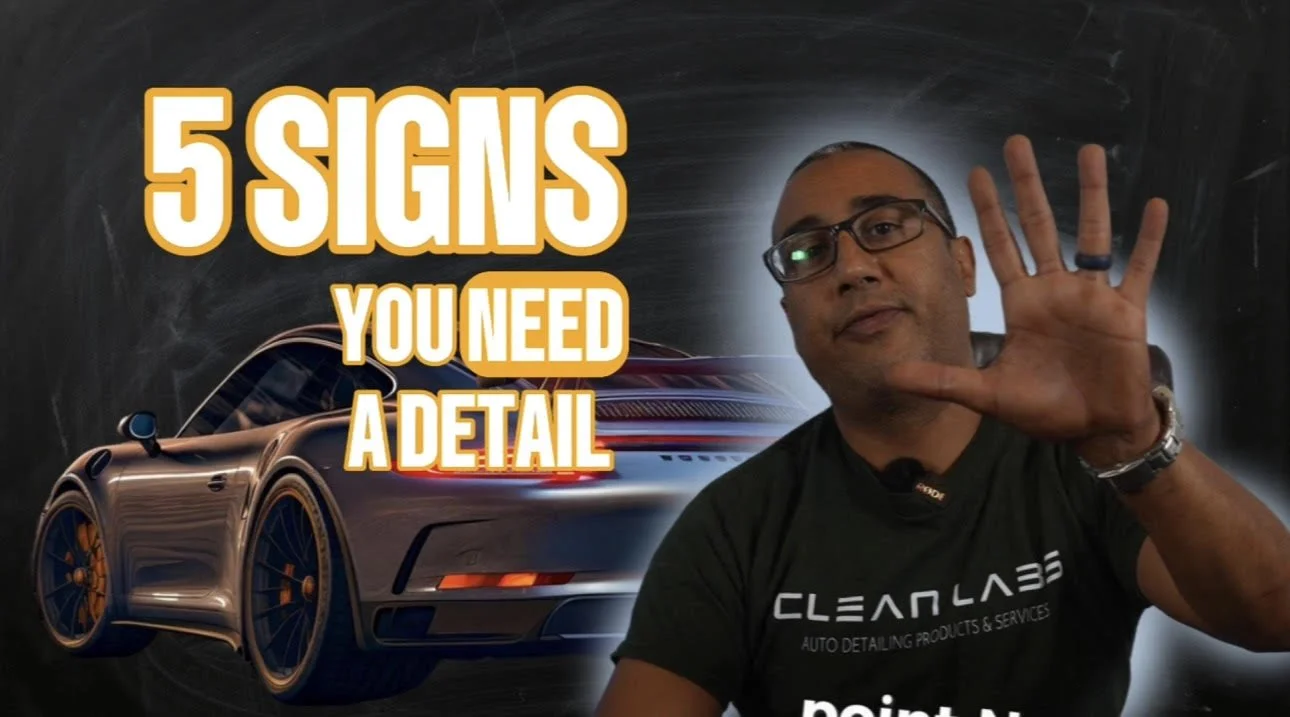 🚗 5 Signs It’s Time to Schedule a Professional Detail for Your Car