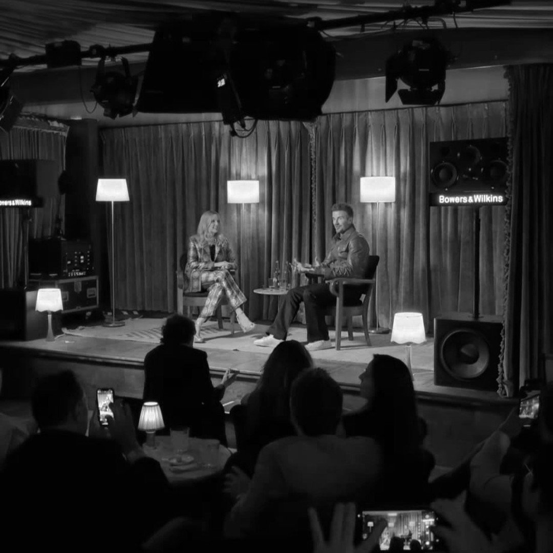 It was fantastic to work on the launch of @bowerswilkins' new partnership with @davidbeckham last week. 

Broadcaster laurenlaverne chatted with David about his lifelong love of music, and the night concluded with an intimate performance by @jrakz.
