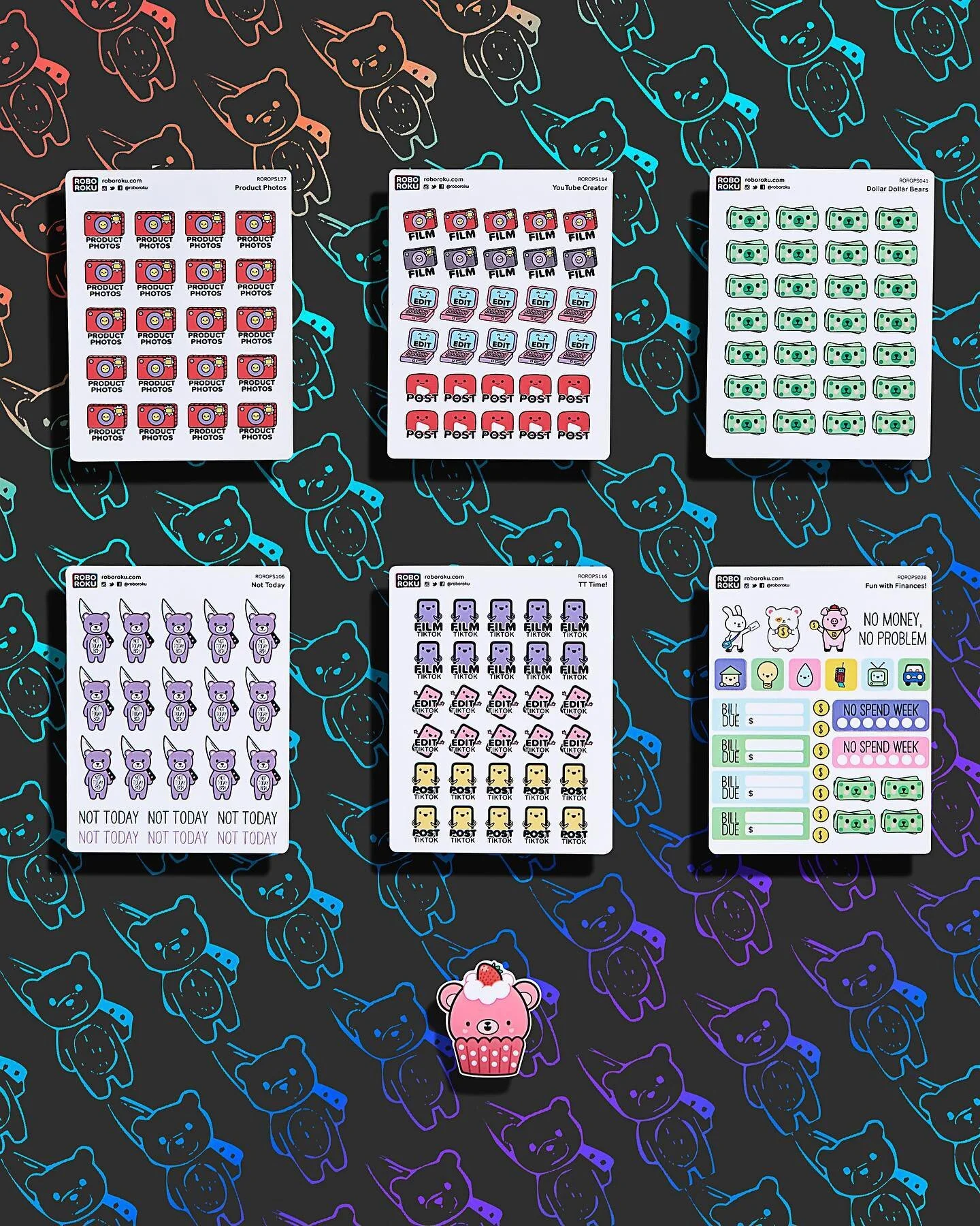Howdy PlanIts, check out some of the new cute functional stickers I purchased from @roboroku! These will come in handy with my 52 week project that I&rsquo;ve been sharing between my planning and photography insta. 

As I&rsquo;m realigning myself to