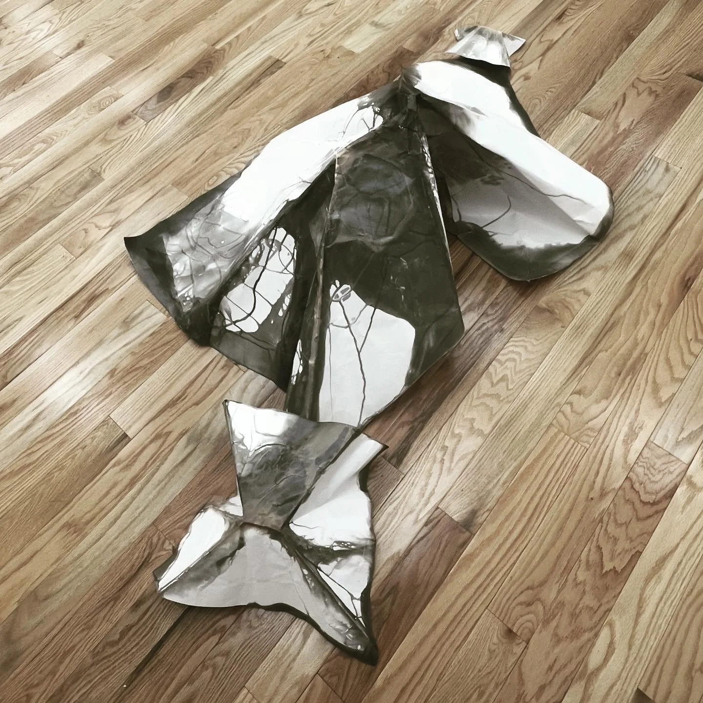 oldtogram (rcs 1, January, 3 part, iteration 1)   I    2023   I   silver gelatin object   I   dimensions variable   I   installation view: Fragment Gallery, NYC