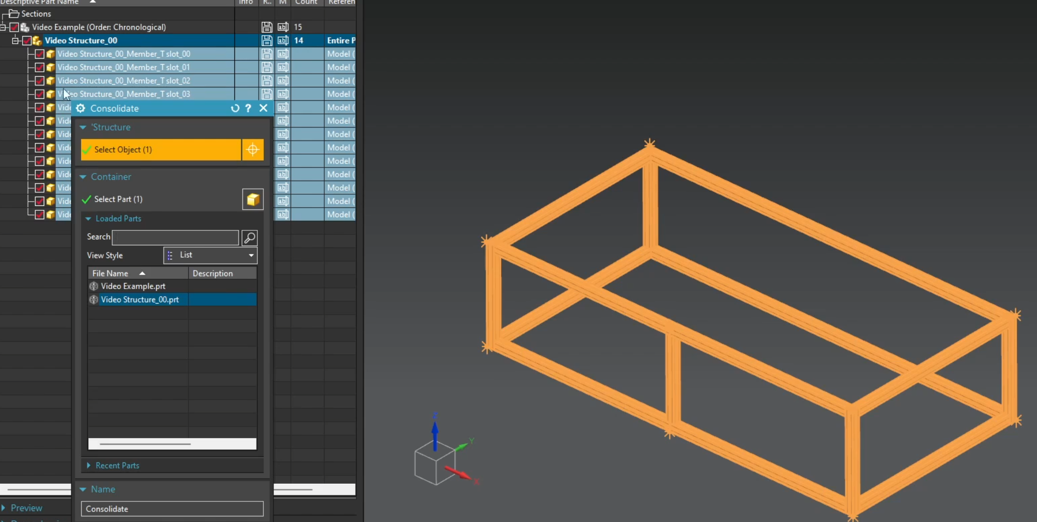 Structure Designer Tutorial in Siemens NX