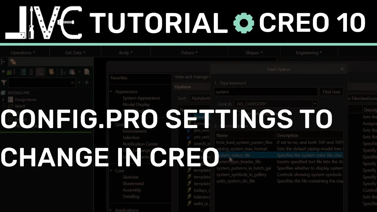 Fix Your Defaults: Essential PTC Creo config.pro Settings for a Bearable Workflow