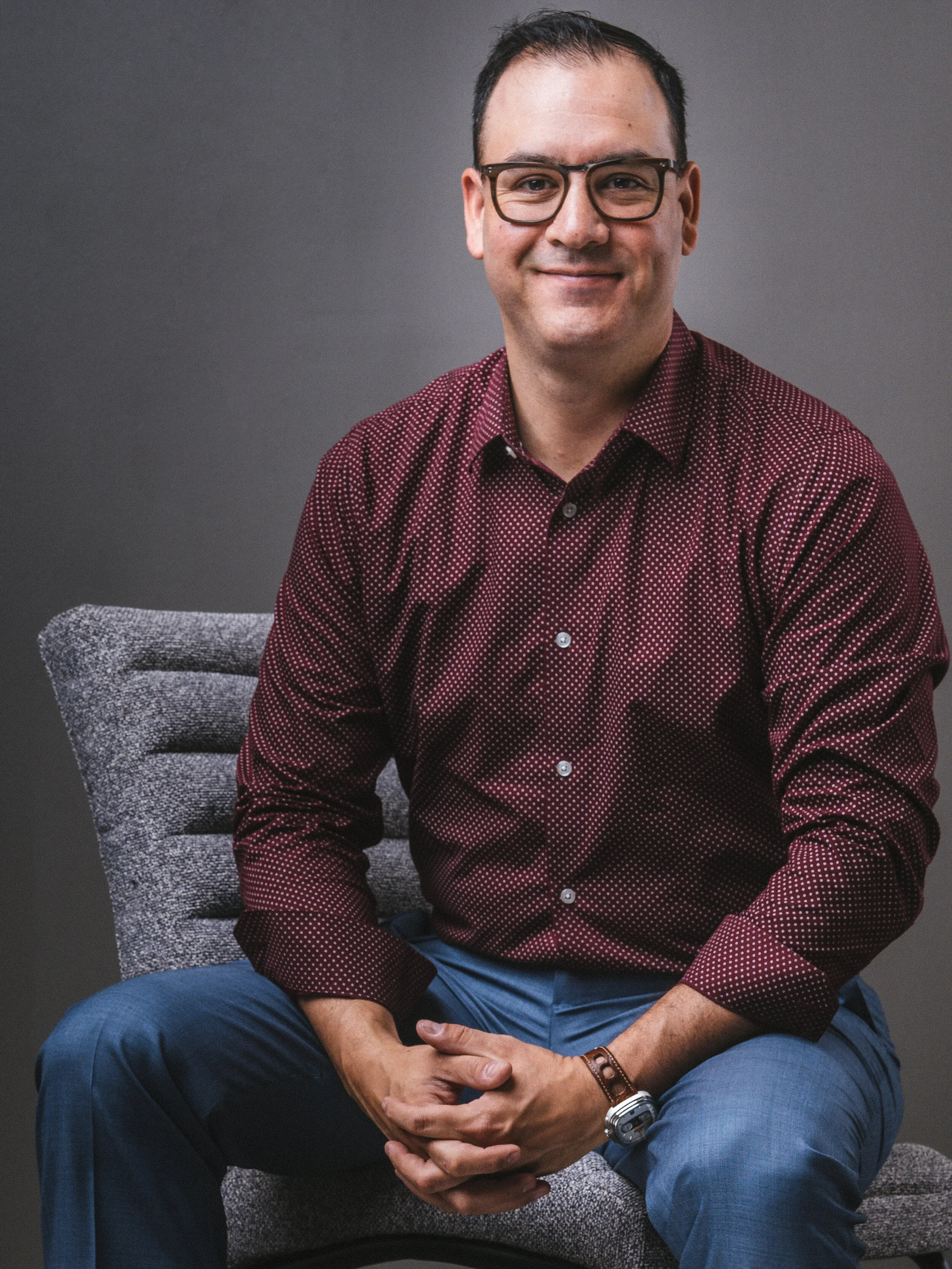 Meet our lead headshot photographer.