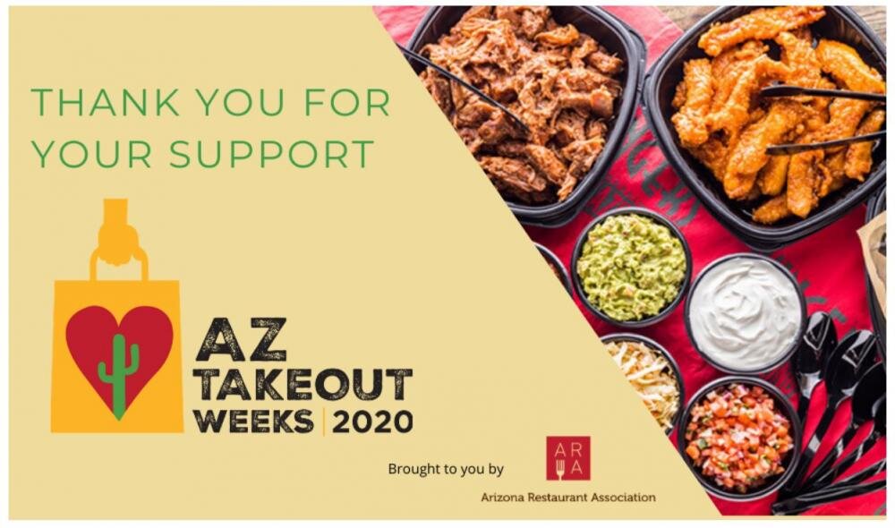 Arizona Restaurant Associate AZ Takeout Weeks 2020