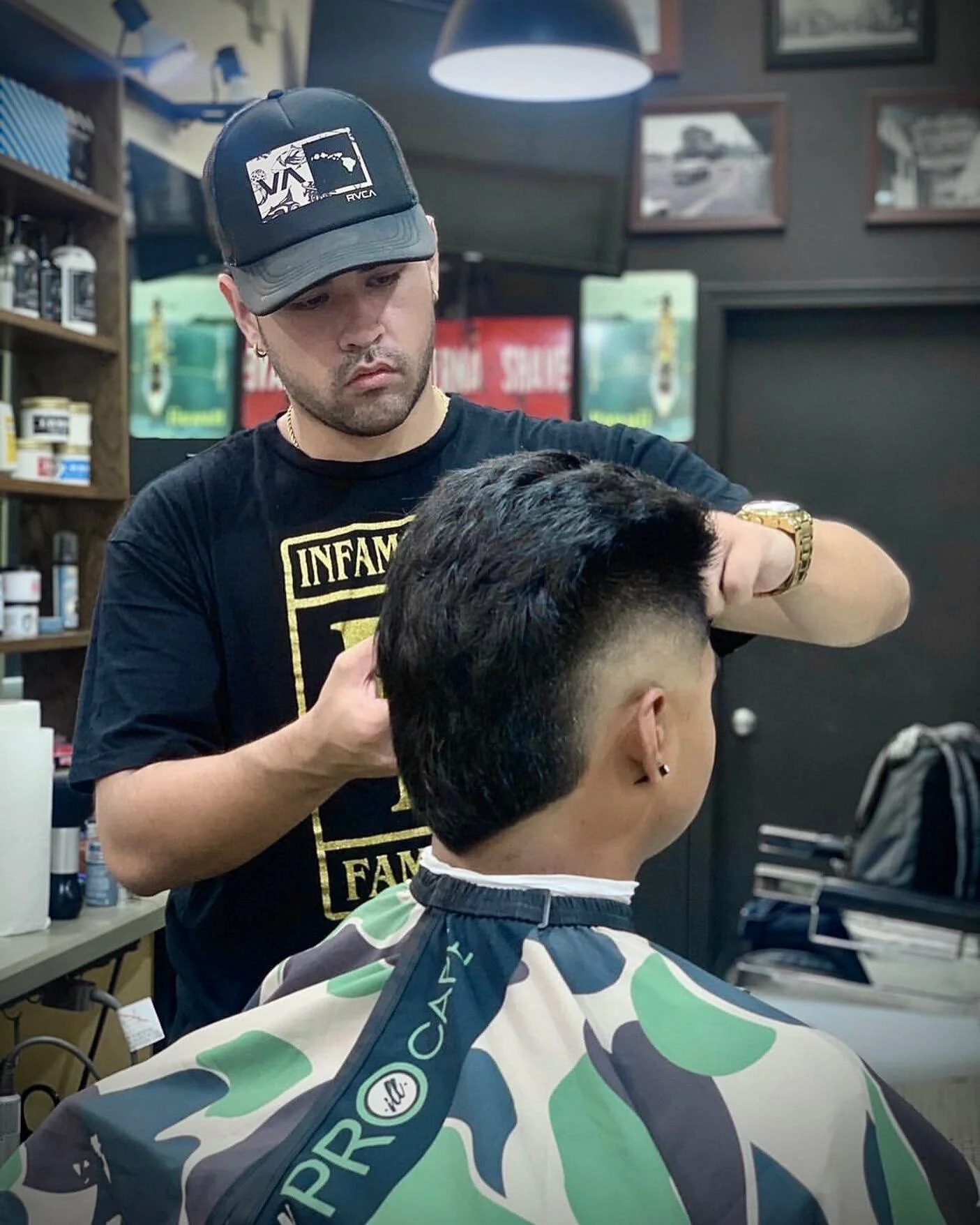 Vintage Hawaii Barber Shop Honolulu, Oahu