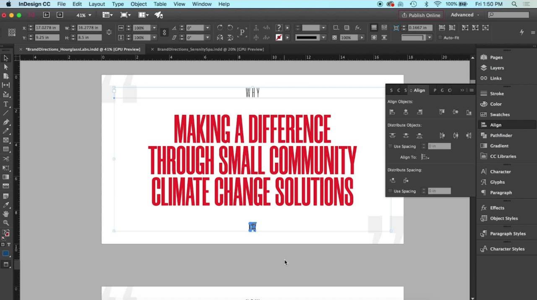 Creating Brand Presentation