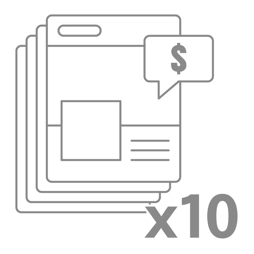 Marketing Email Templates (10/month)