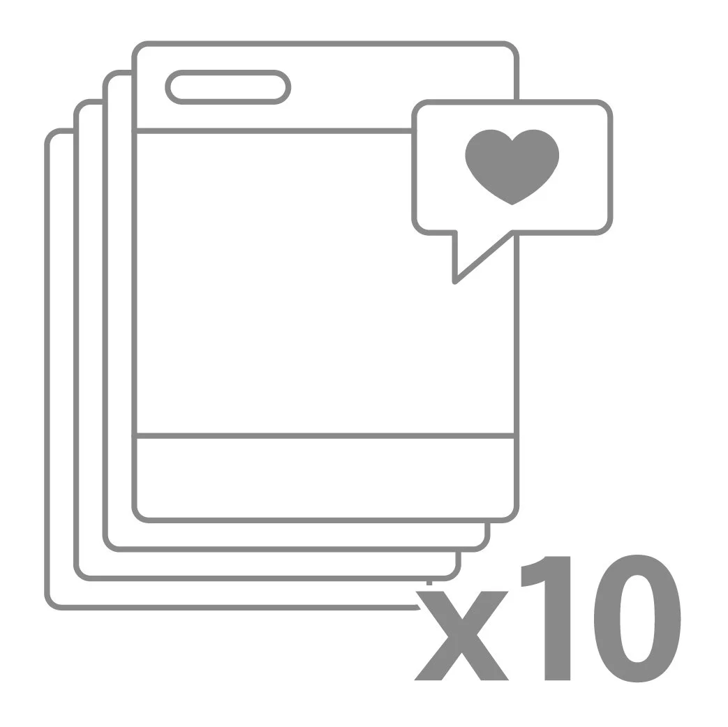 Social Media Templates (10/month)
