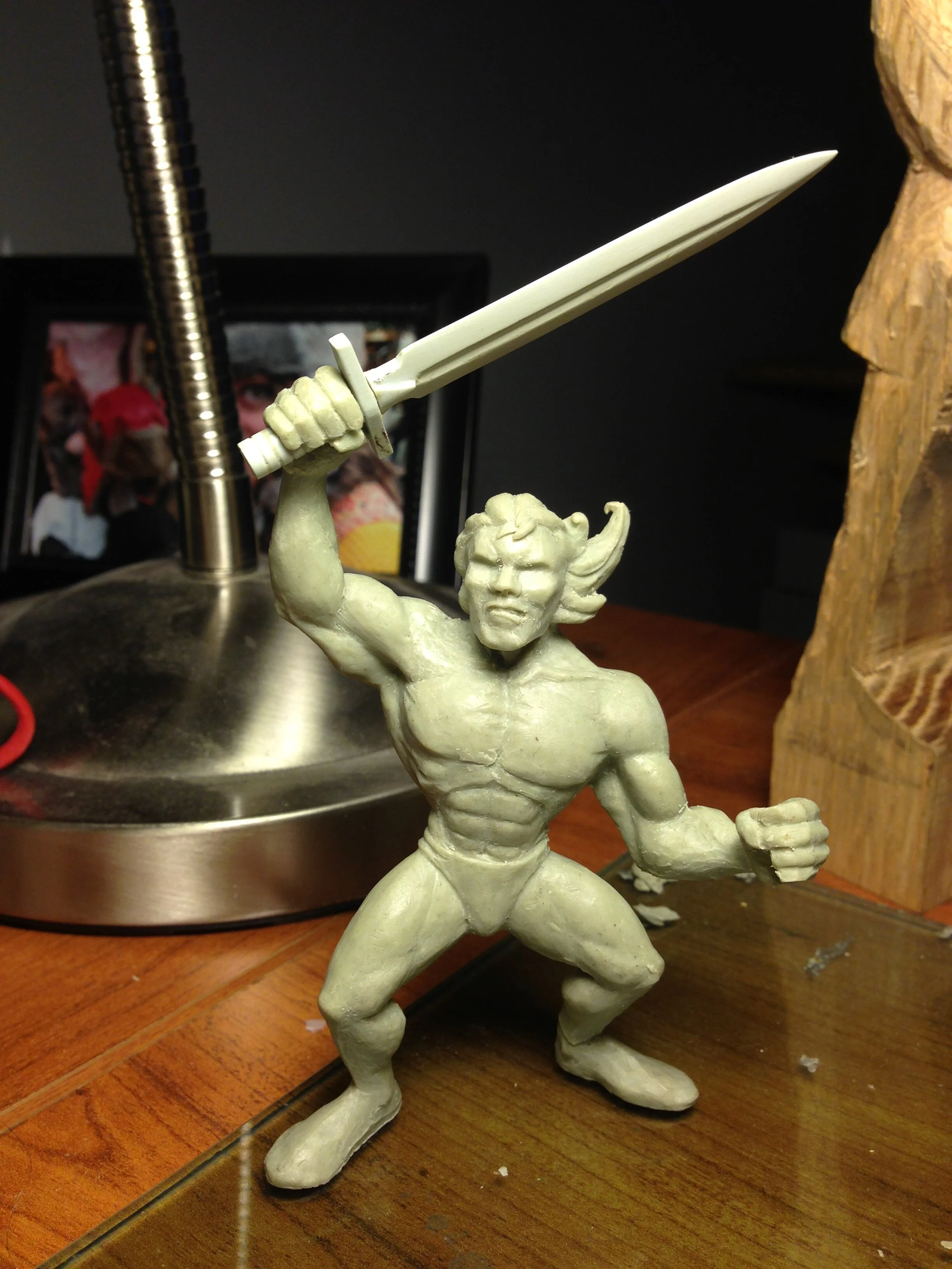Castilene wax 4 inch figure