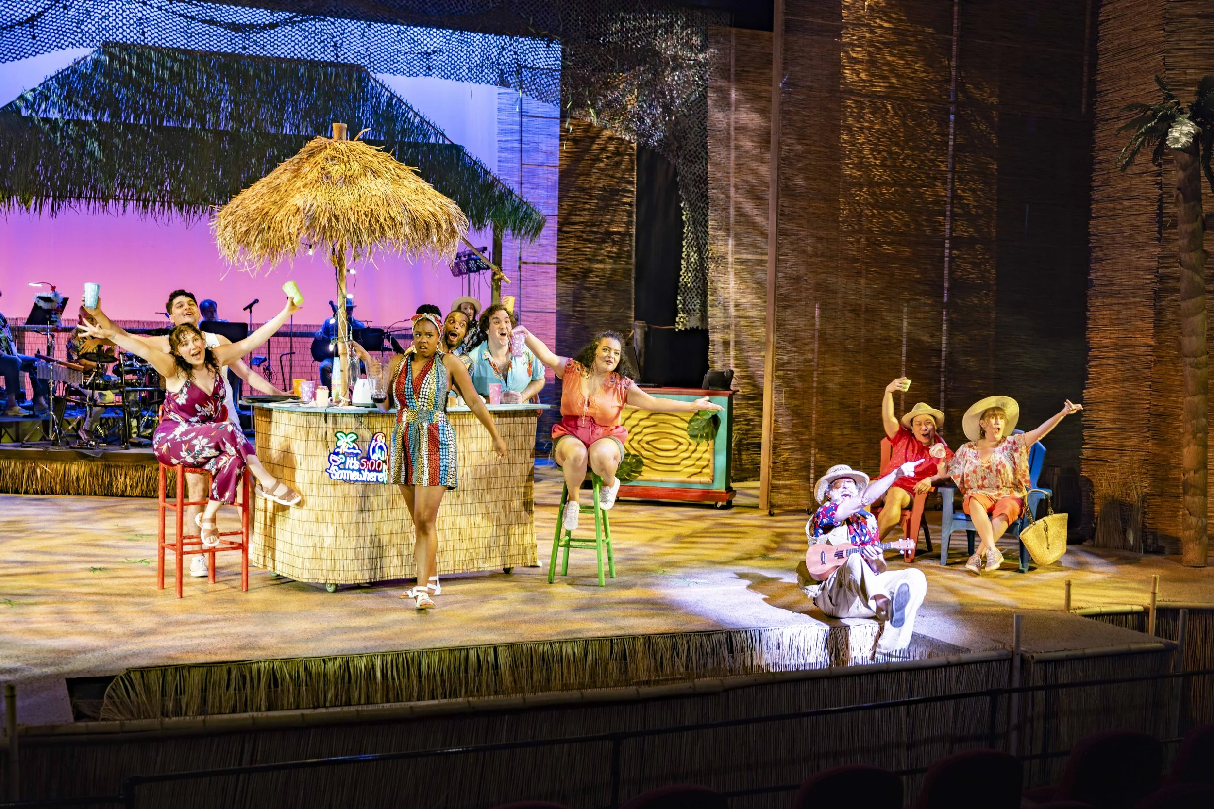 Escape to Margaritaville at Mill Mountain Theatre, Photo by MMT