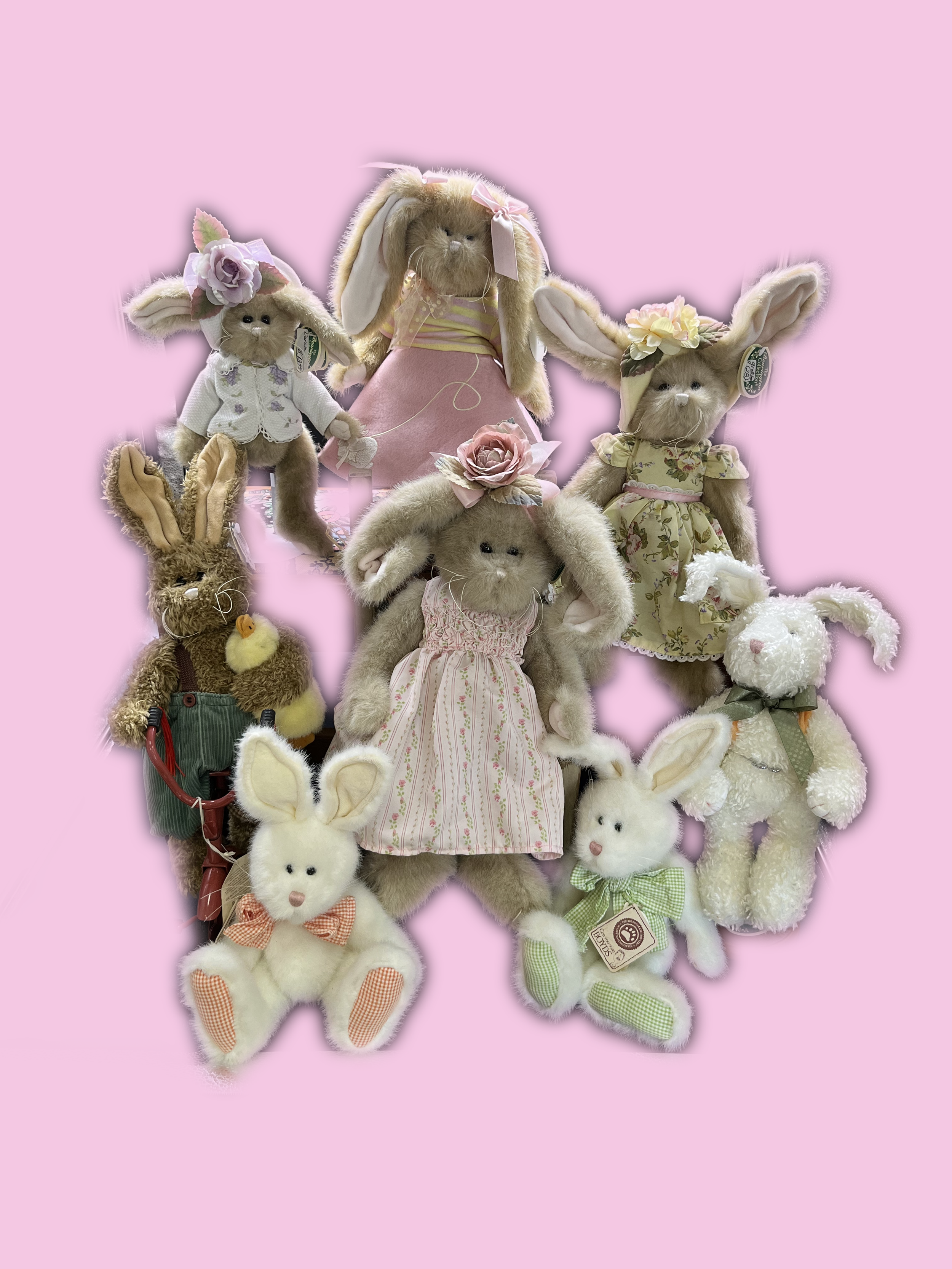 Boyds and Bearington Bunnies