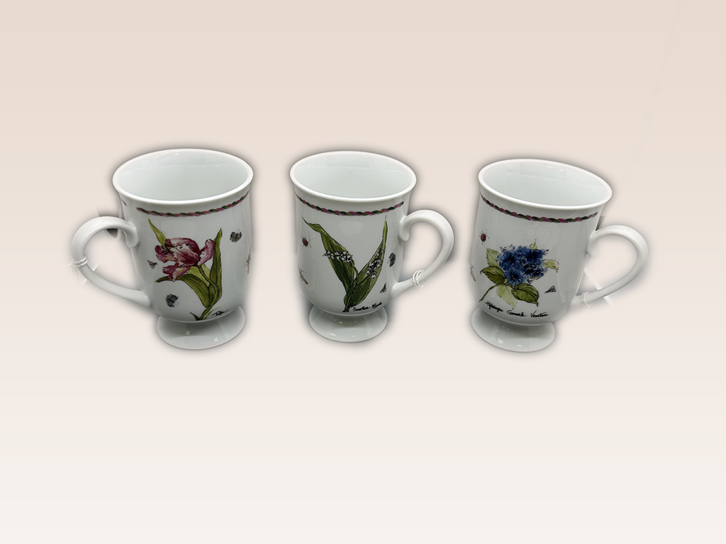 Iris Mug, Conraflaria Mug, Hydrangea Mug