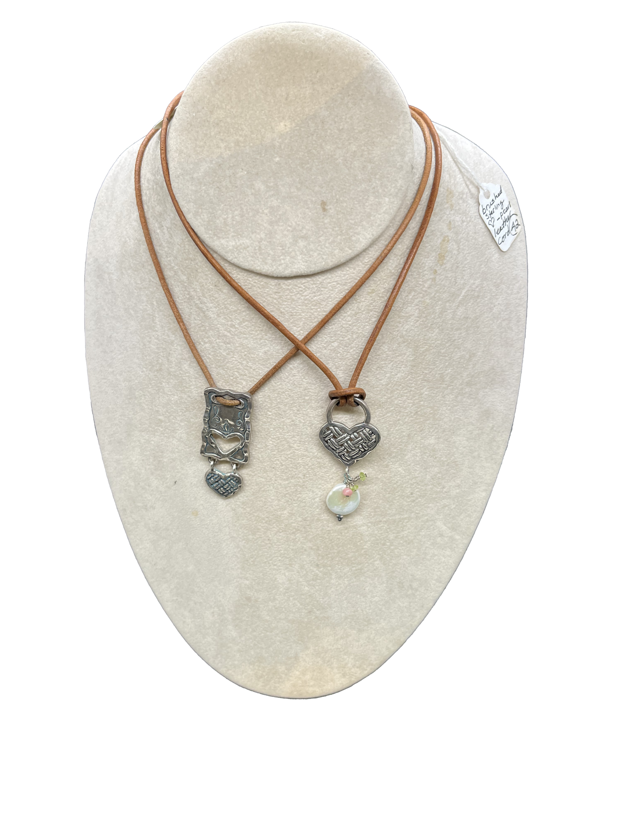 Brushed Sterling Necklace