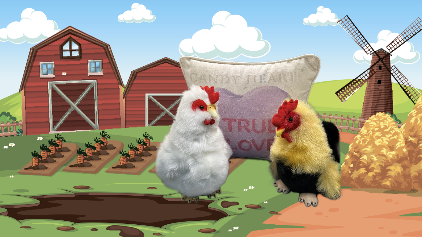 Bearington Collectible Chicken and Rooster