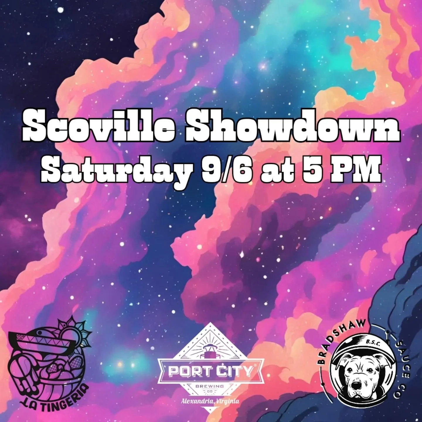 We are two weeks out from the Scoville Showdown hosted by @portcitybrew

Contestants can enter either our Mild or the Hot Wing Challenge 
Check out Port City's Events page (or our own) for participation info

Not up for the challenge? Come by grab a 
