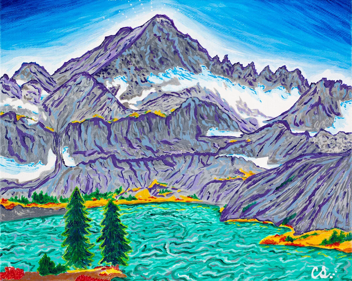 "Glacier Peak" Print 6x7.5 $30