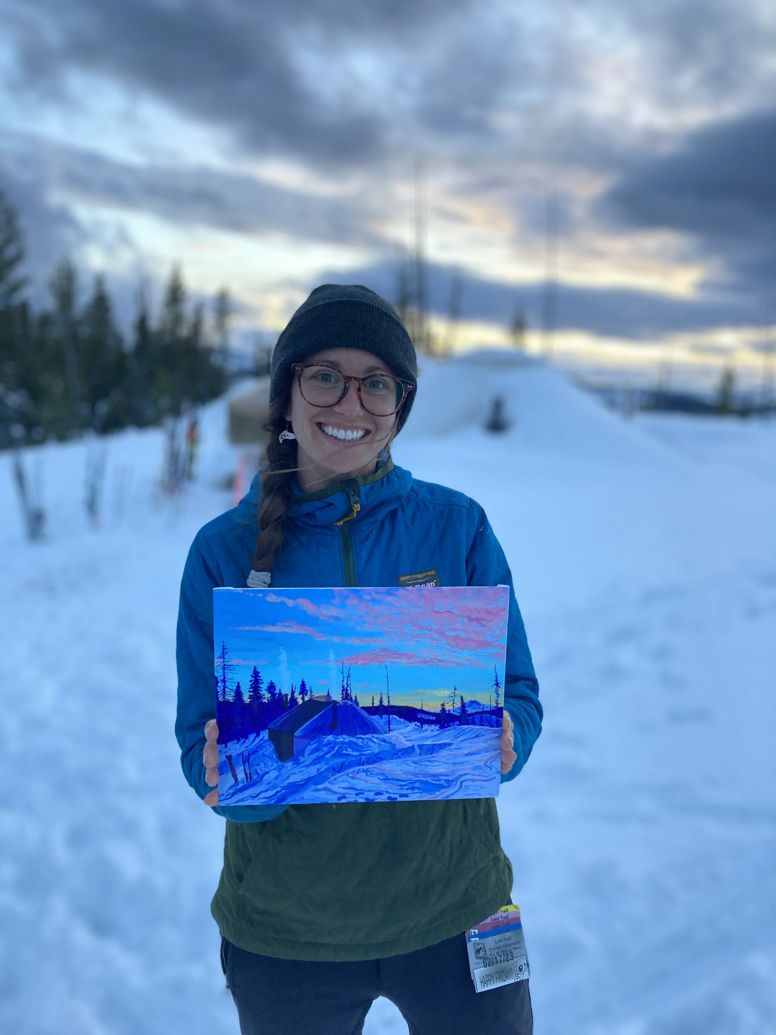 “Ridgeline Rest” 8x10