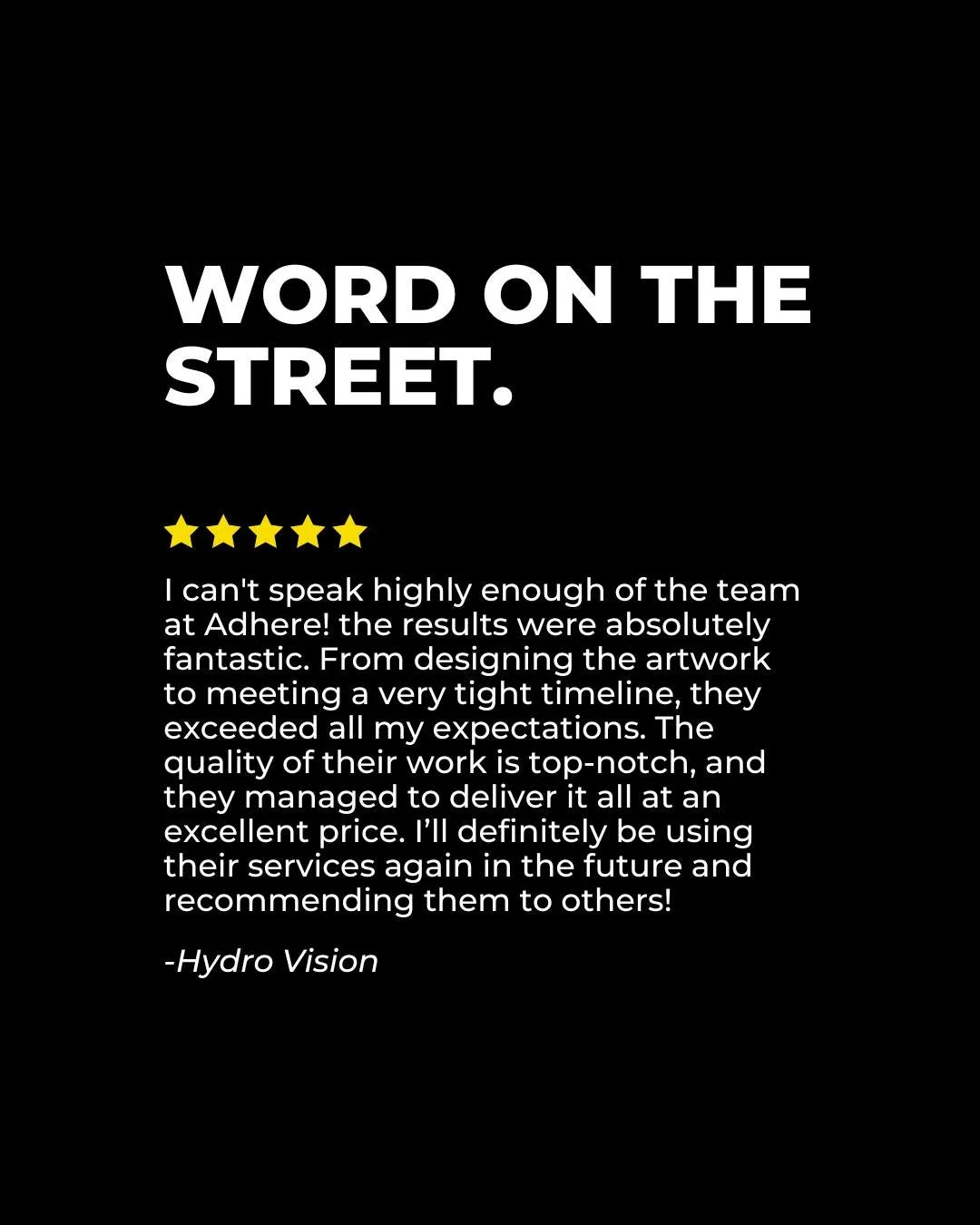 Nothing beats hearing it straight from our customers. 🙌
@hydrovisionnz