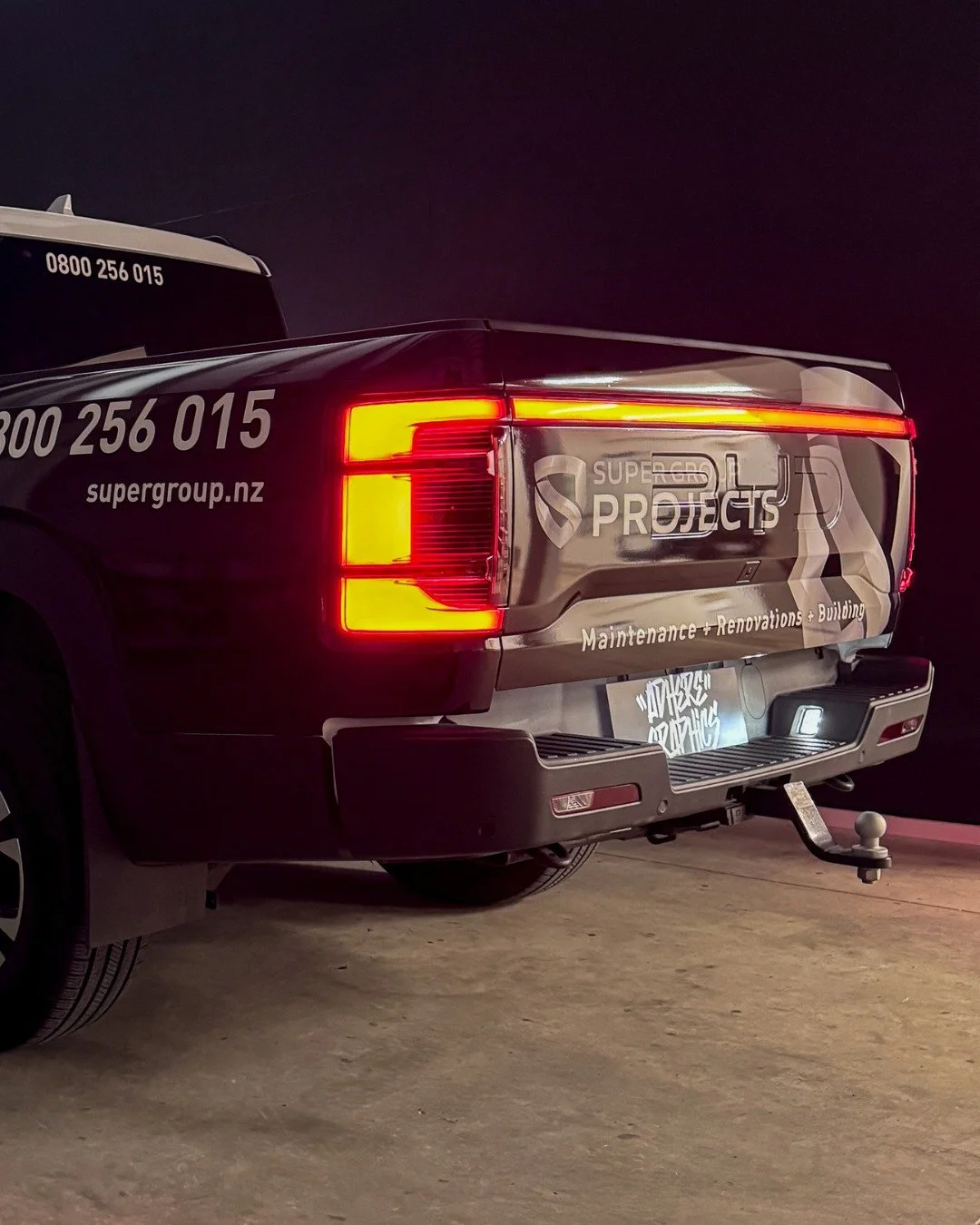 Super Group&rsquo;s new fleet has officially hit the road. 💥

This BYD Shark 6 is the first of their branded utes, fully designed and wrapped in-house and ready to go to work.

Looking to roll out professional fleet signage for your business? Let&rs