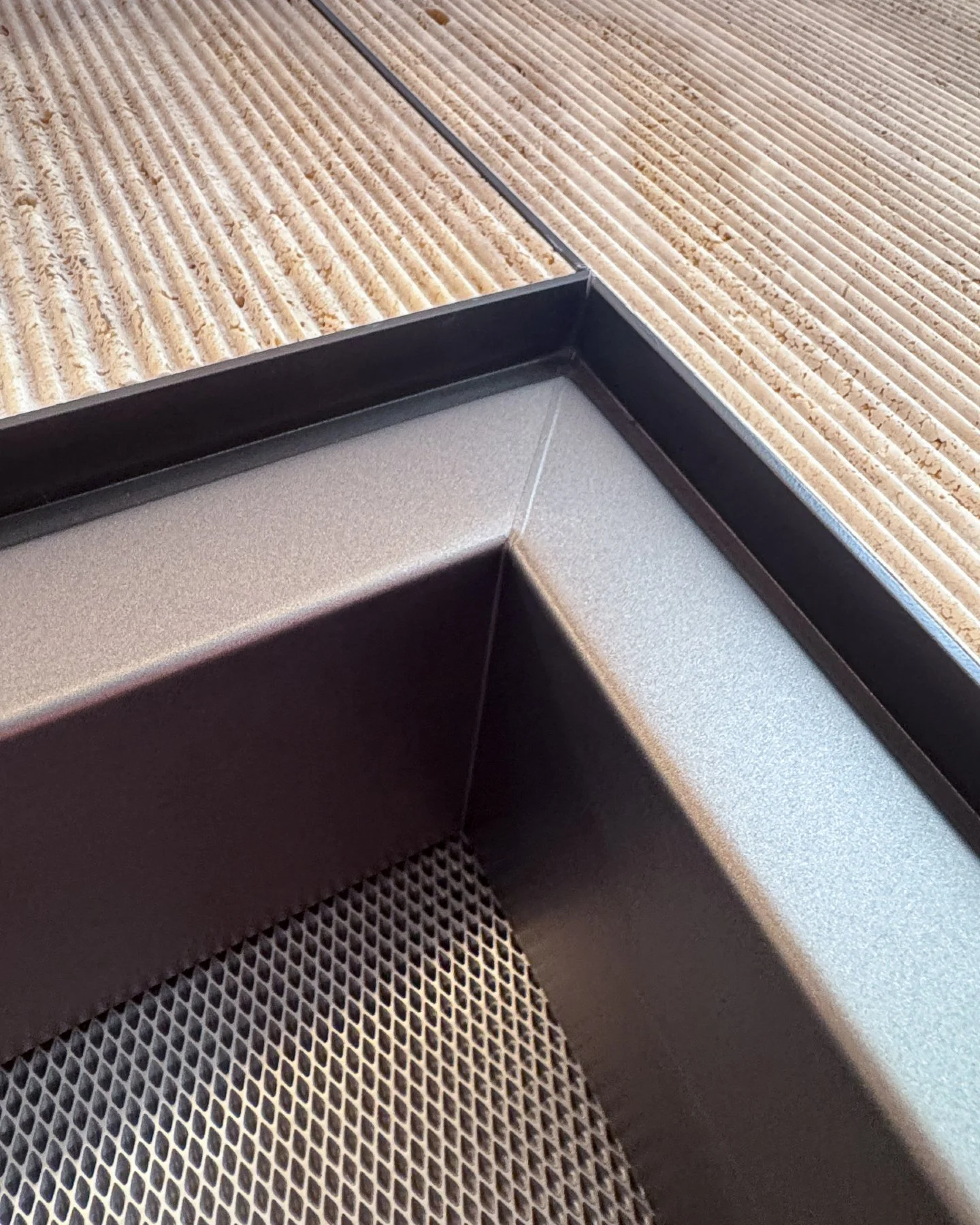 We raised these lifts to another level with a charcoal wrap.

Lifts don&rsquo;t have to be boring. We worked with Black Interiors to ditch the basic stainless for this deep charcoal finish. Clean, moody, and a massive upgrade for the space.

#interio