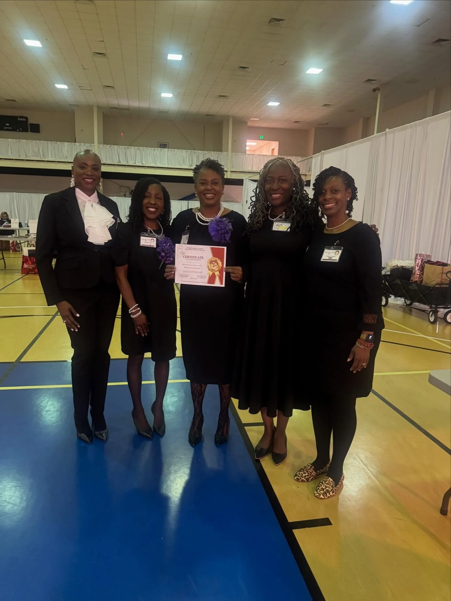 This time last week: Our committee, International Awareness and Involvement, was recognized during chapter meeting for the execution of our recent event, Women of Color in Leadership for International Day of the Girl Child. I'm so honors work alongsi