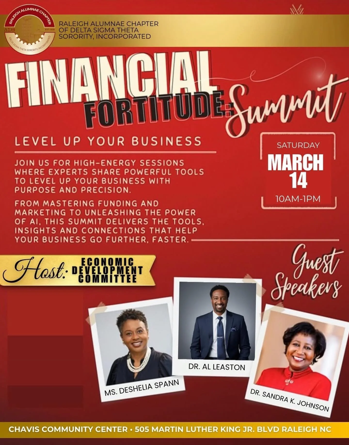 Join me tomorrow for @raleighdst Financial Fortitude Summit, where I&rsquo;ll share my Blueprint to Social Media Marketing.