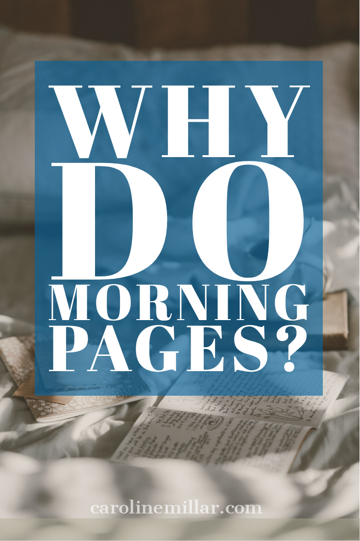 Why do Morning Pages? Caroline Millar Artist's Blog Meditation Practice — Caroline Millar Art