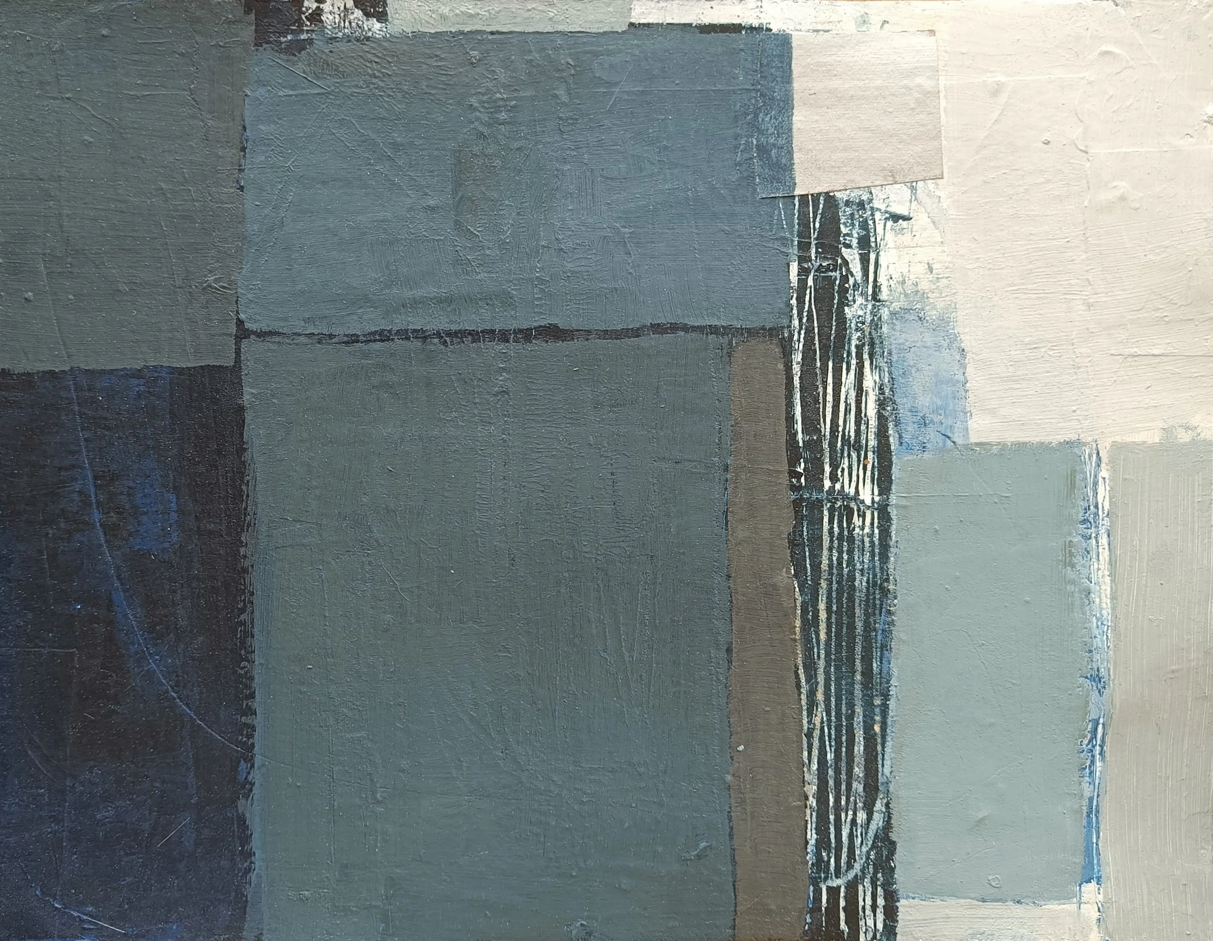 Inky Blue #8 - 23 x 31 cm 