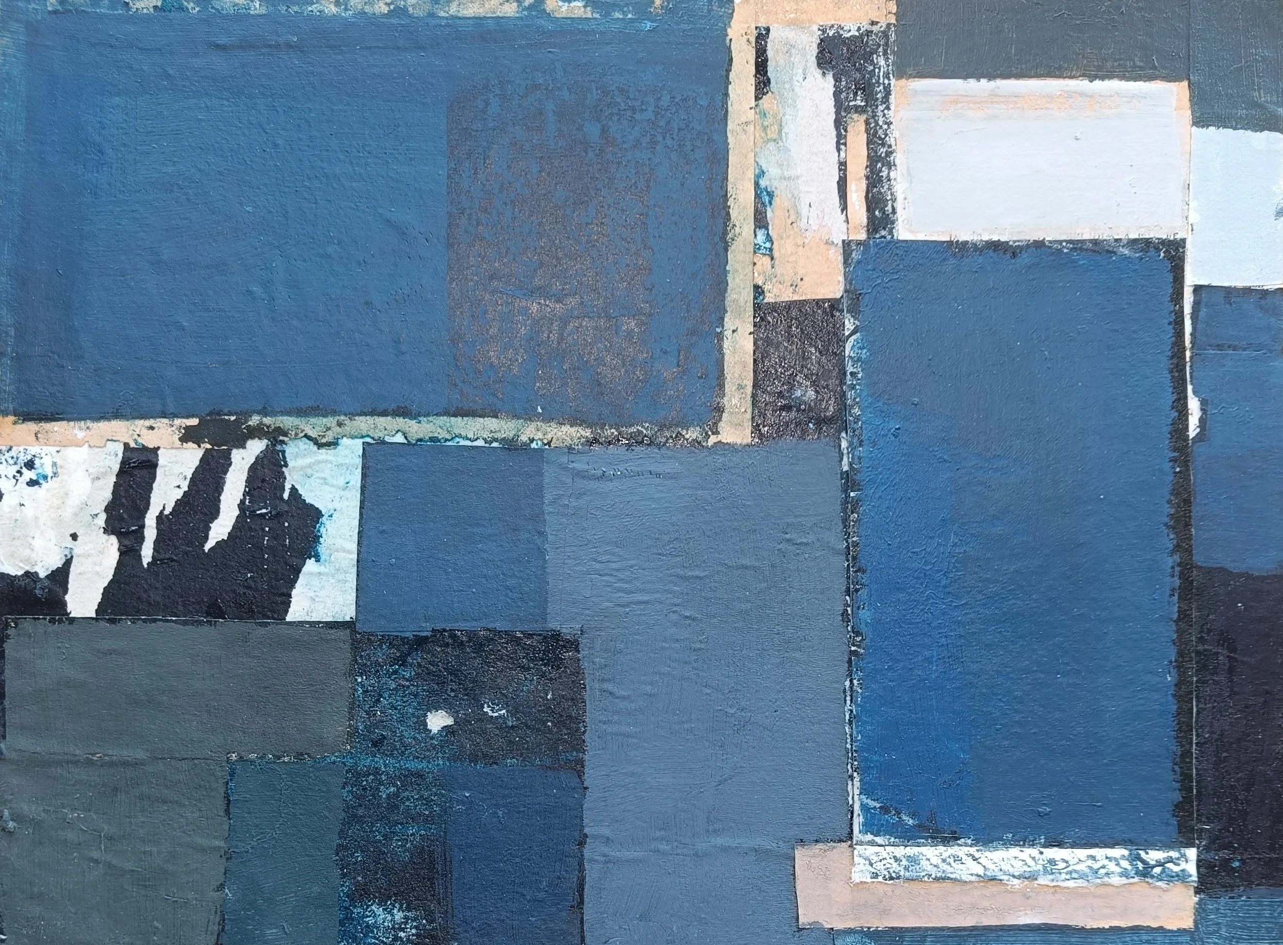 Inky Blue #11 - 23 x 31 cm 