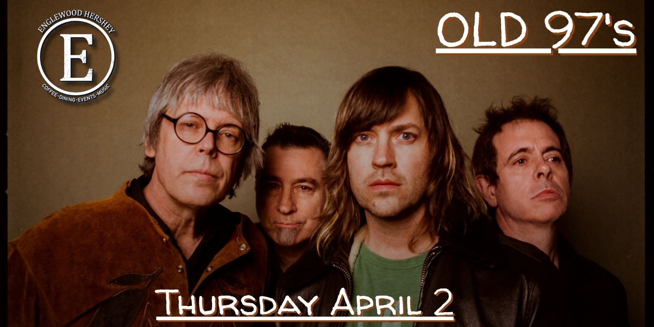 Old 97's Band Photo - Englewood Hershey Performance April 2 2026
