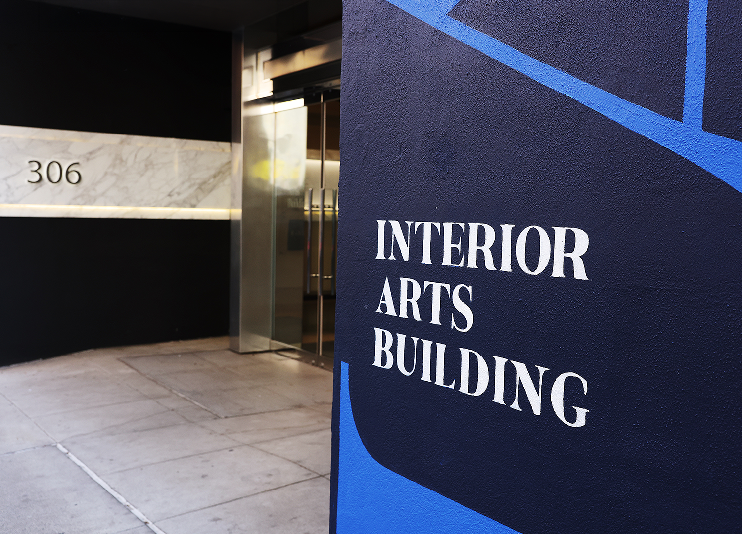 Entrance to the Interior Arts Building at 306 East 61st Street, New York