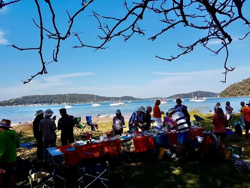 LONG LUNCH AT CURRAWONG BEACH, APRIL 2021 