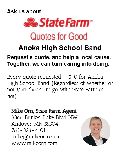 Get A State Farm Quote Sponsors — Anoka Band Parent Association