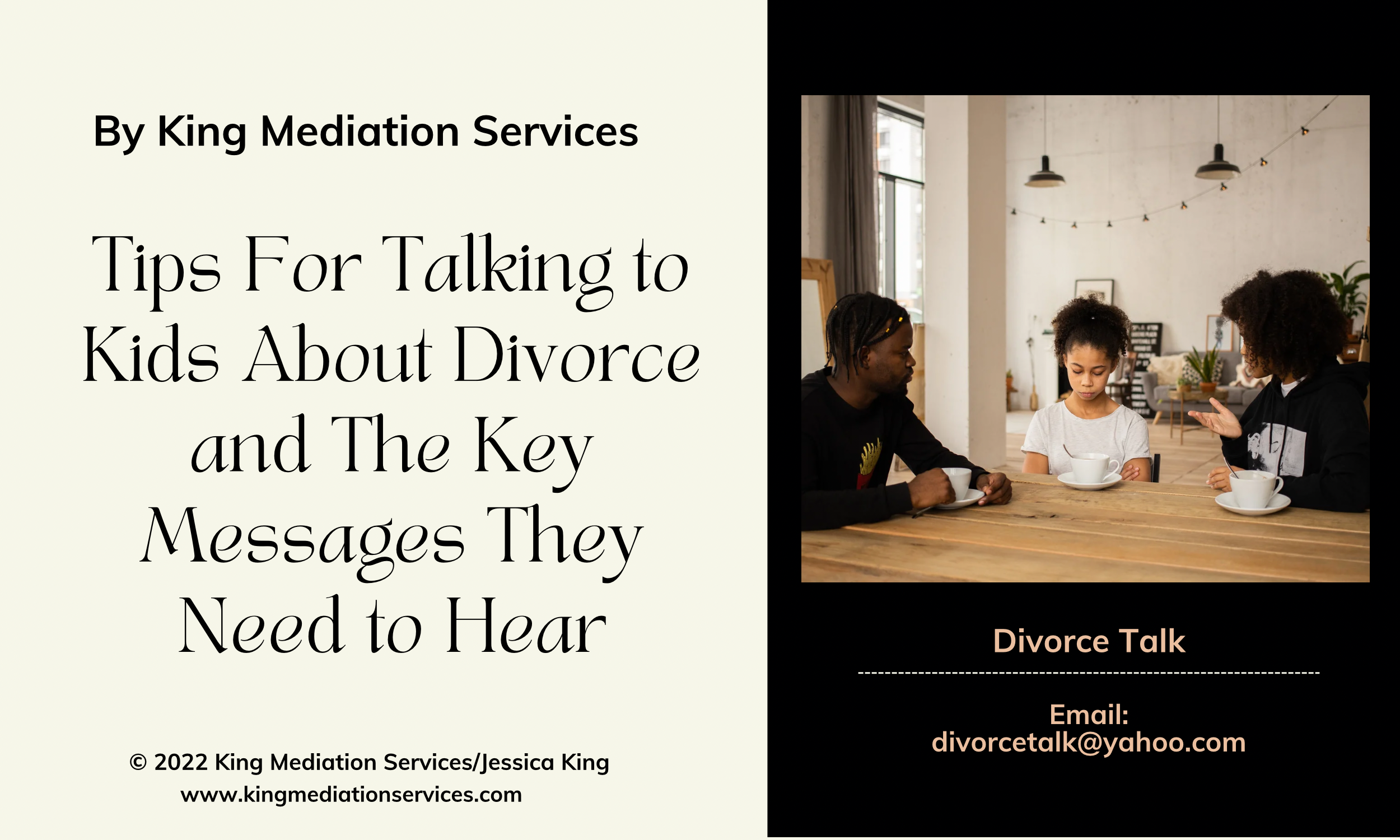 Tips For Talking to Kids About Divorce: Key Messages They Need to Hear