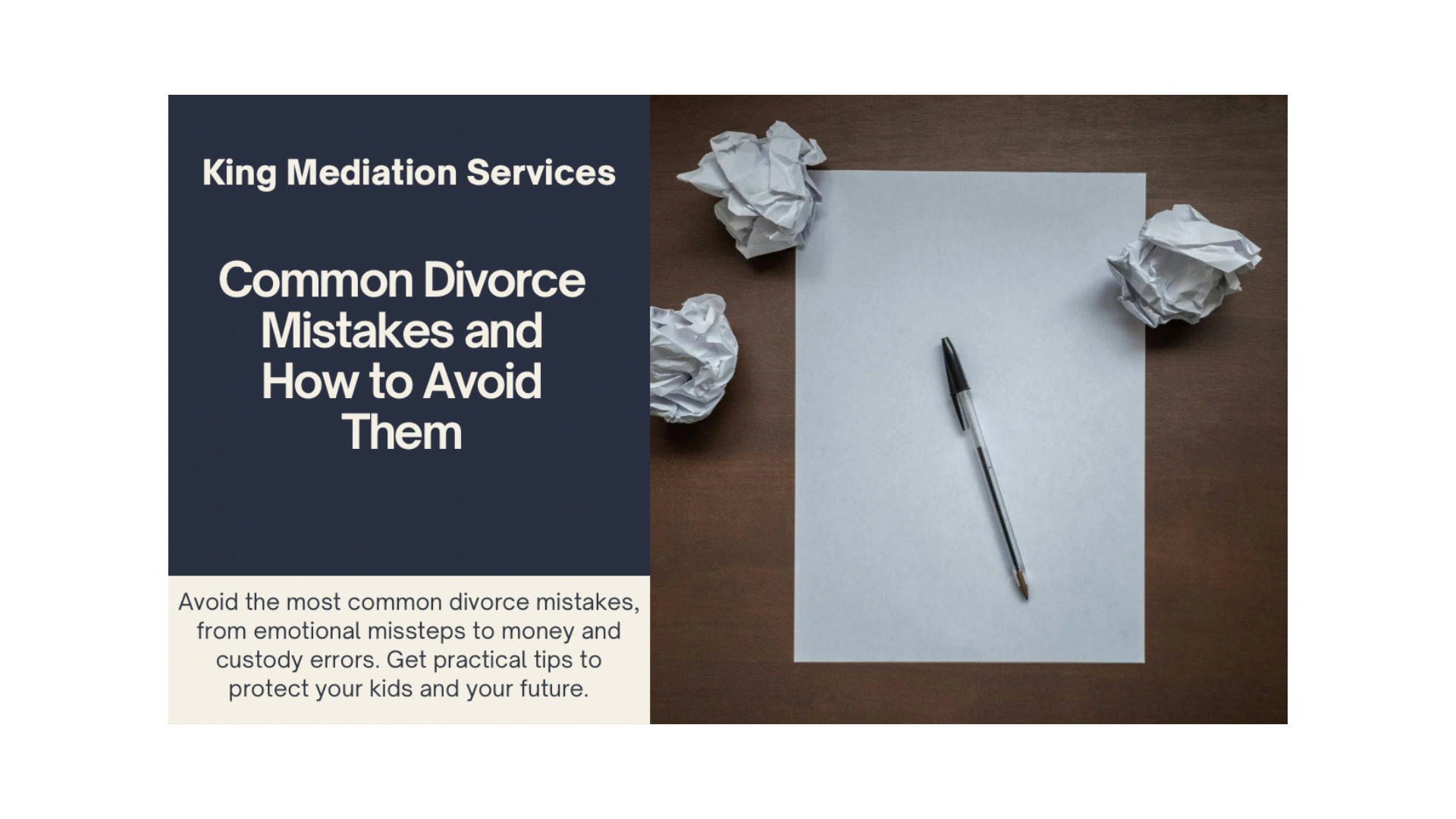 Common Divorce Mistakes and How to Avoid Them