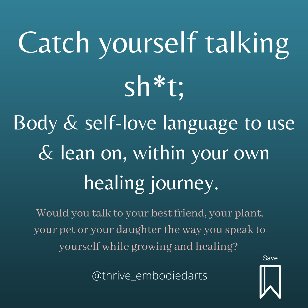 Catch Yourself Talking Sh*t.