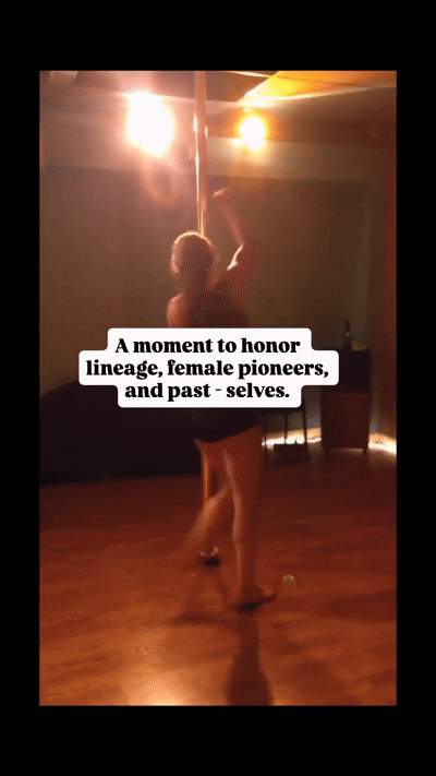 Emily Rose performing the Jamilla