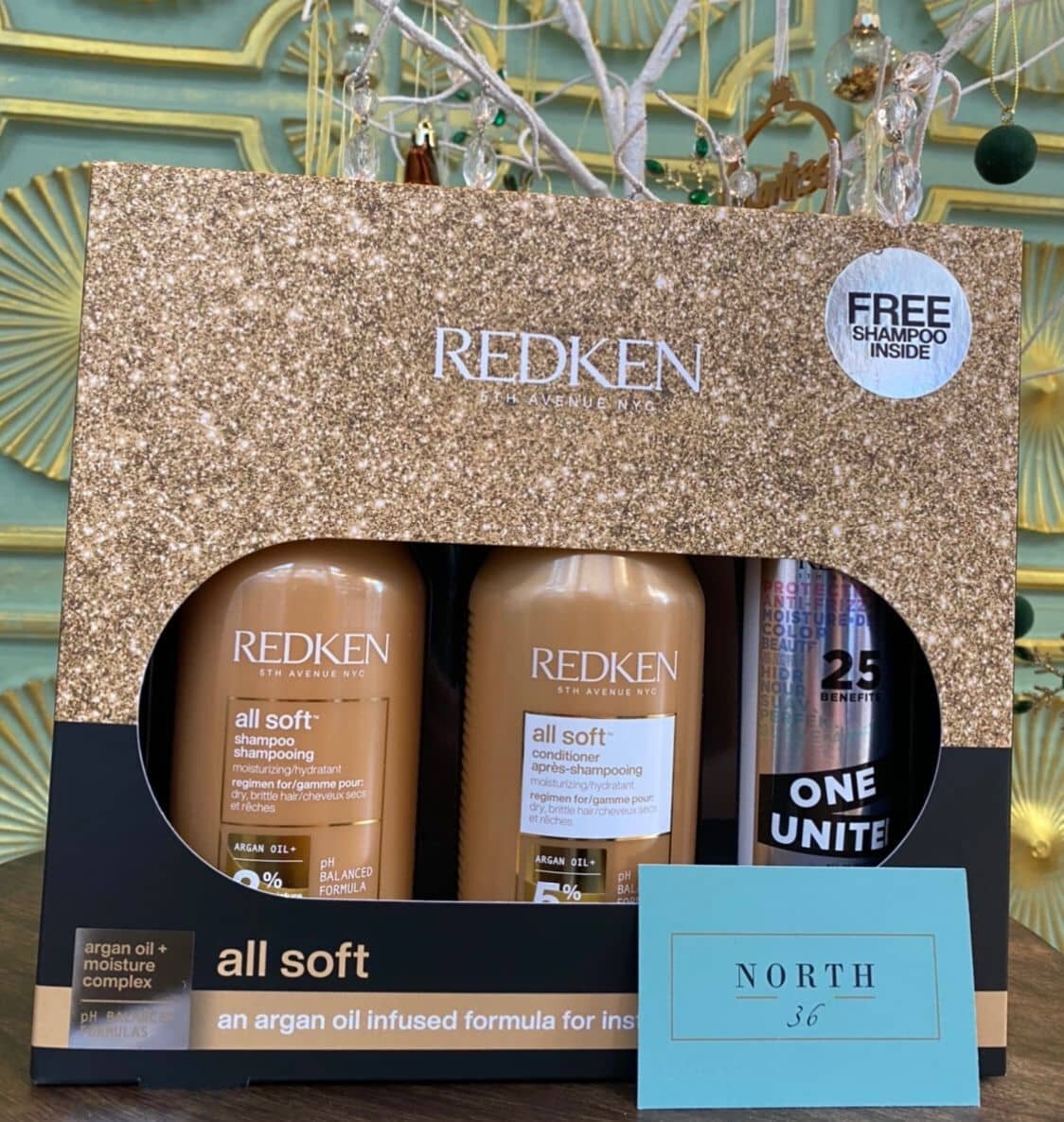 A few left of our Redken Christmas boxes if you are stuck for a gift to get a special somebody.
There is a box for all hair types available in salon. 
Message or call the salon for more info 🎄🎁